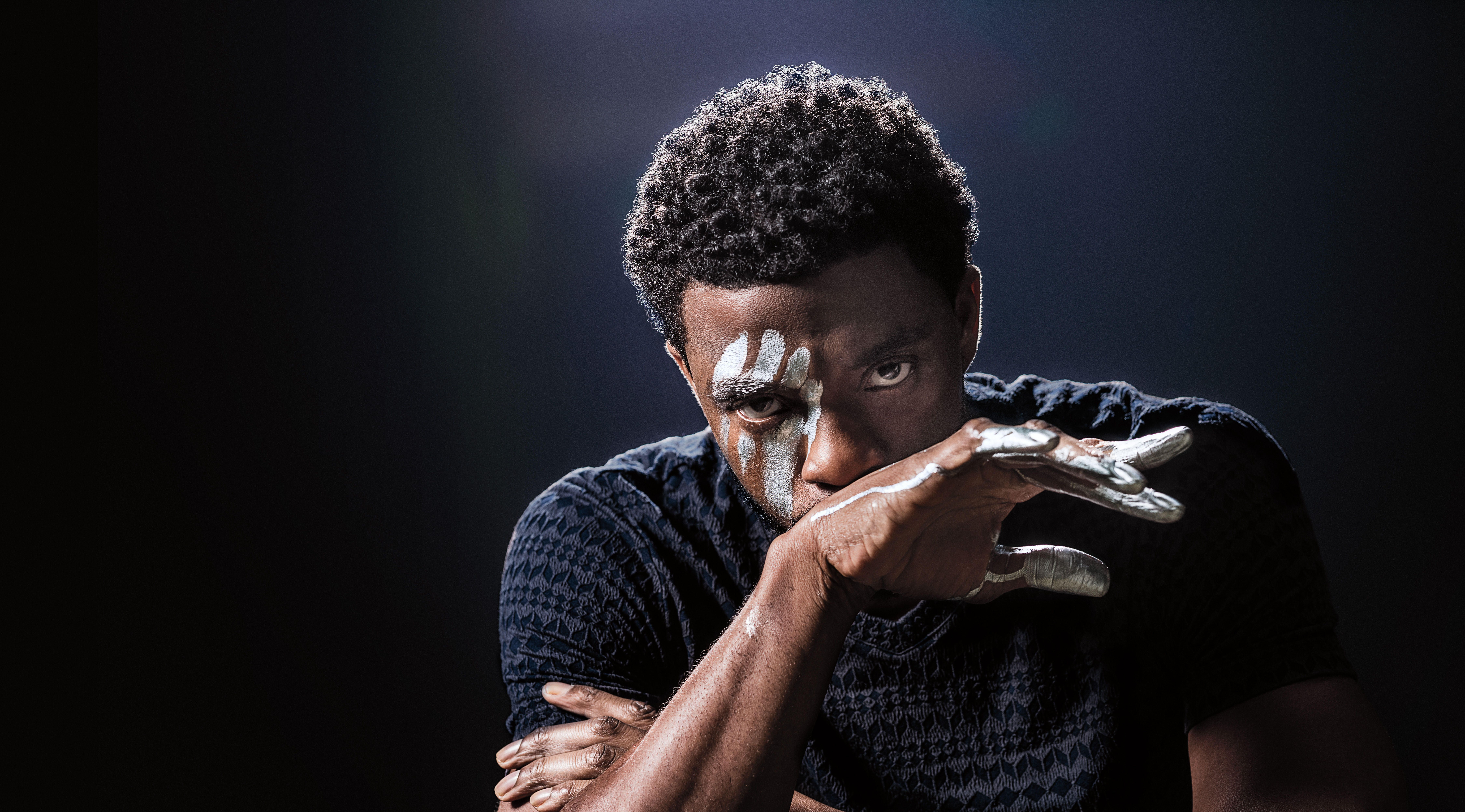 Black Panther Chadwick Boseman 2k 4k 5k 8k