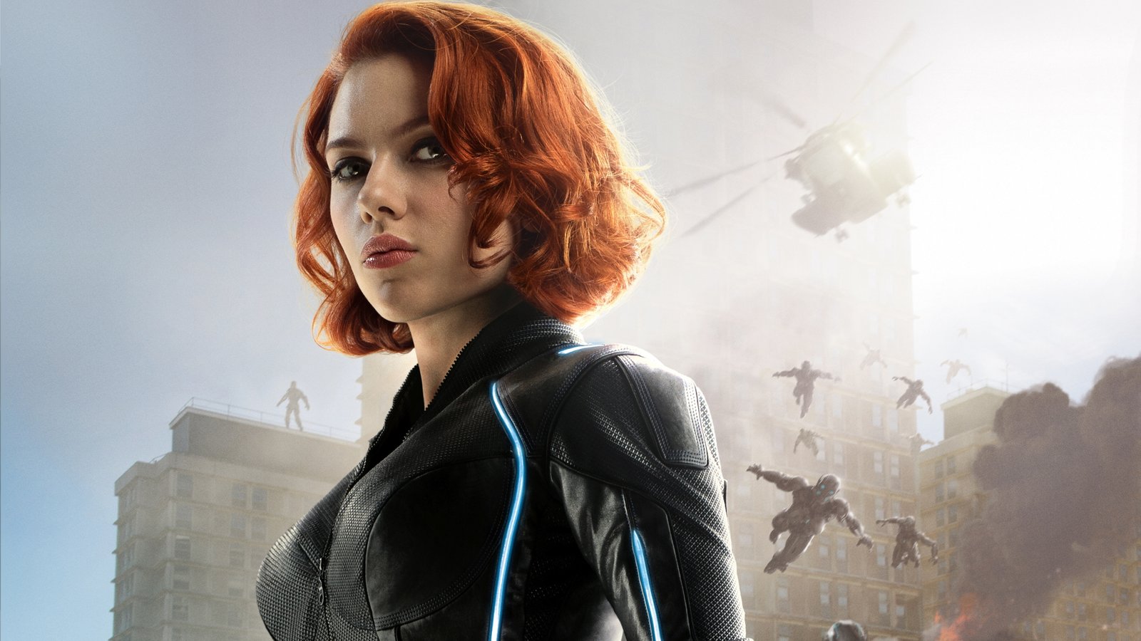 Black Widow Age of Ultron Avengers one person redhead 2k 4k 5k 8k
