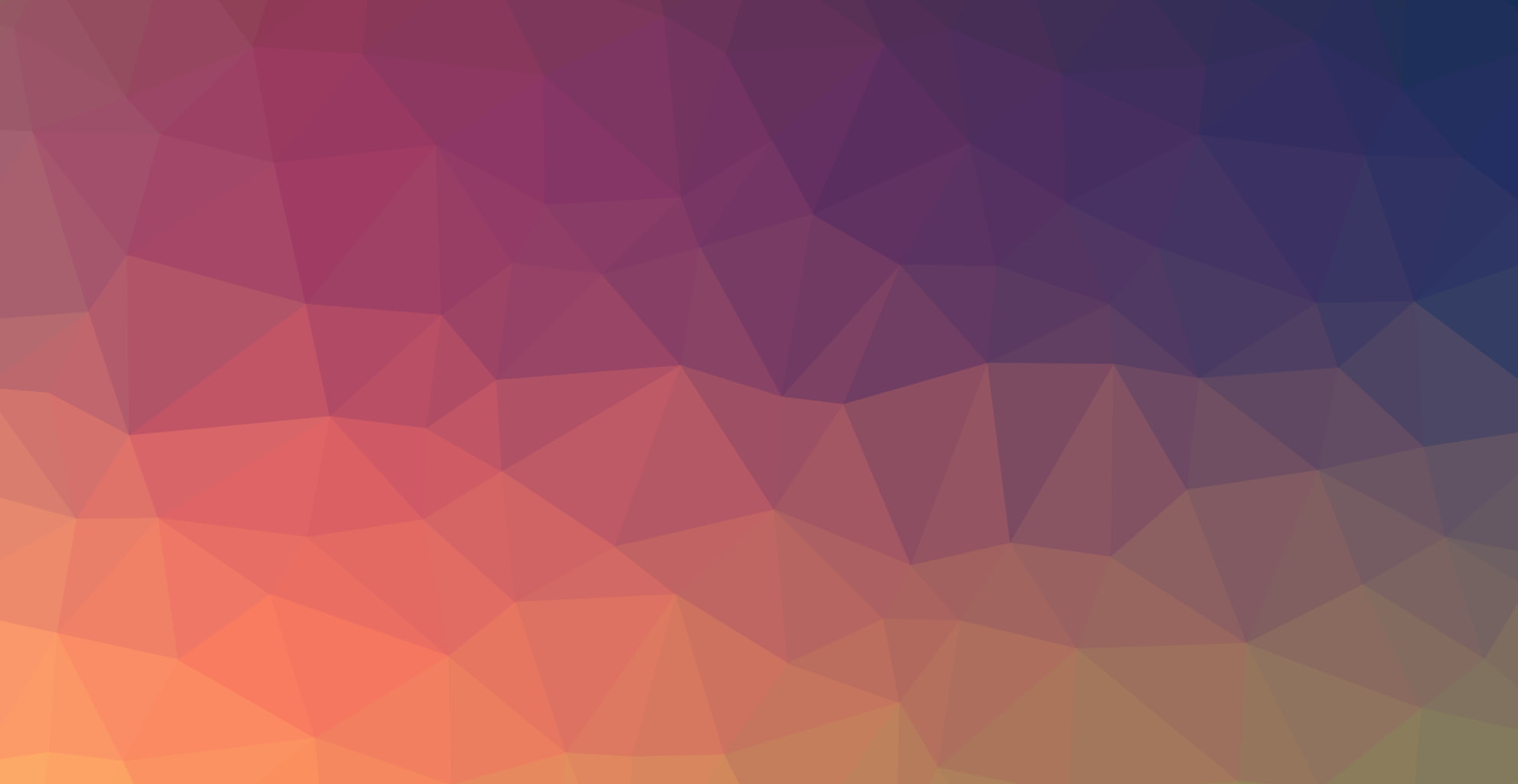 triangle abstract gradient soft Linux blue violet 2k