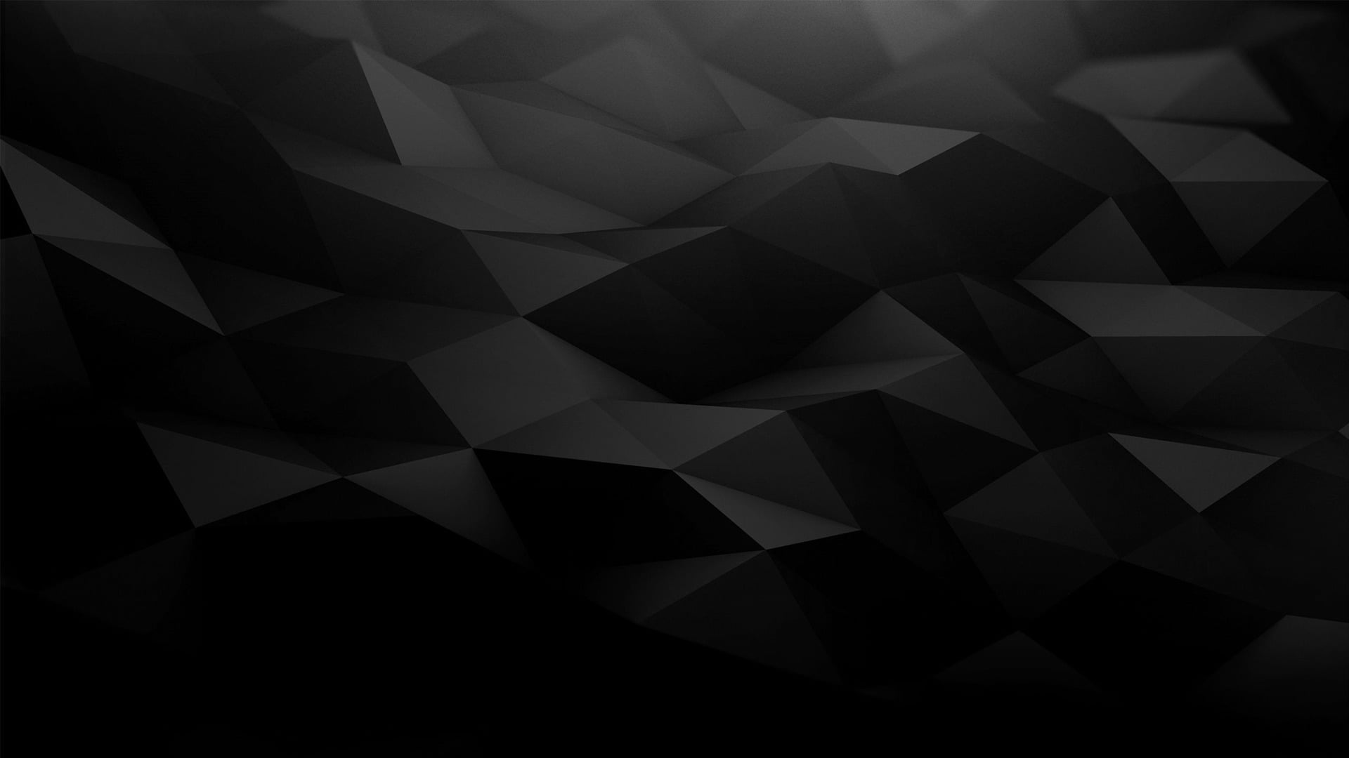 black abstract dark polygon art digital design 2k