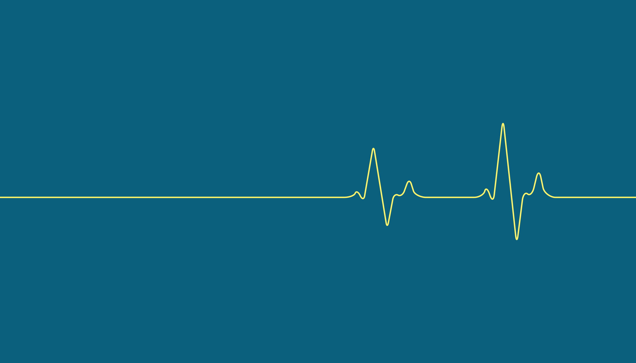 heart rate illustration digital art minimalism simple background 2k