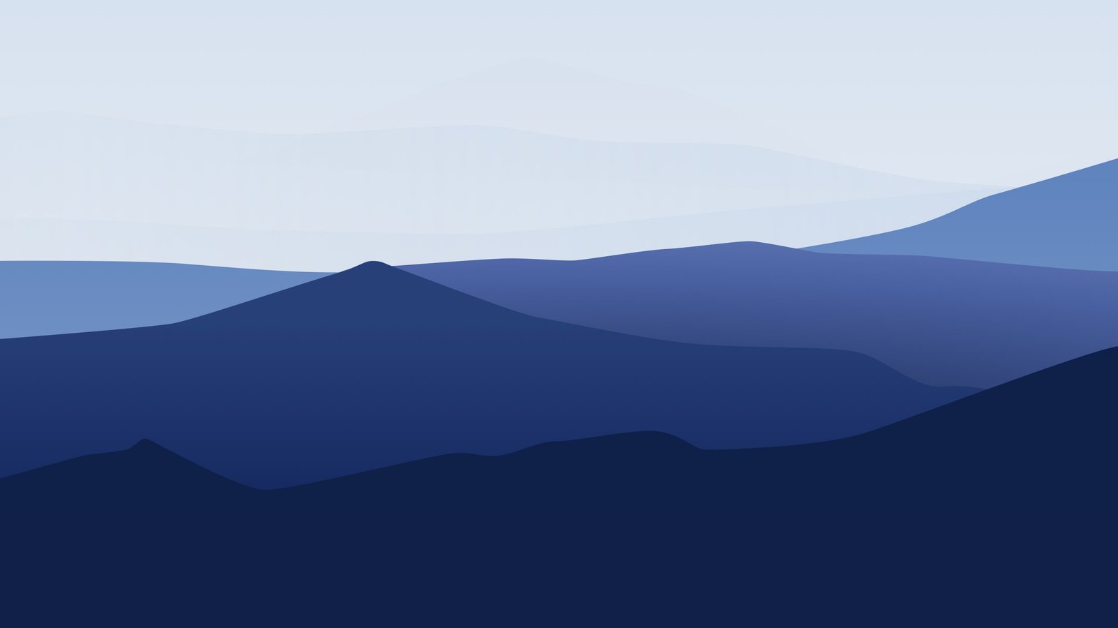 Minimal Mountains Landscape 2k