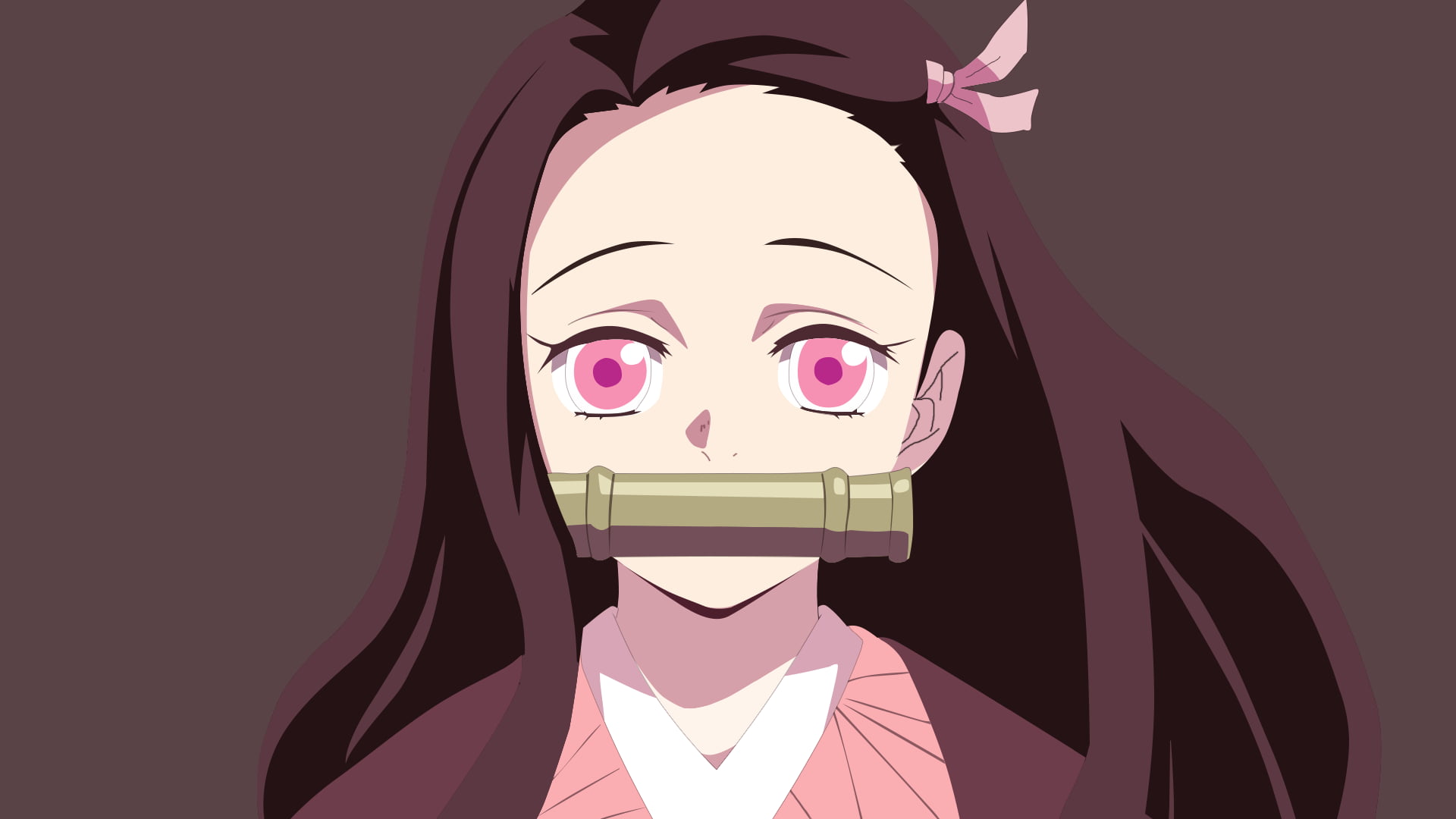 anime girls Kimetsu no Yaiba Kamado Nezuko 2k