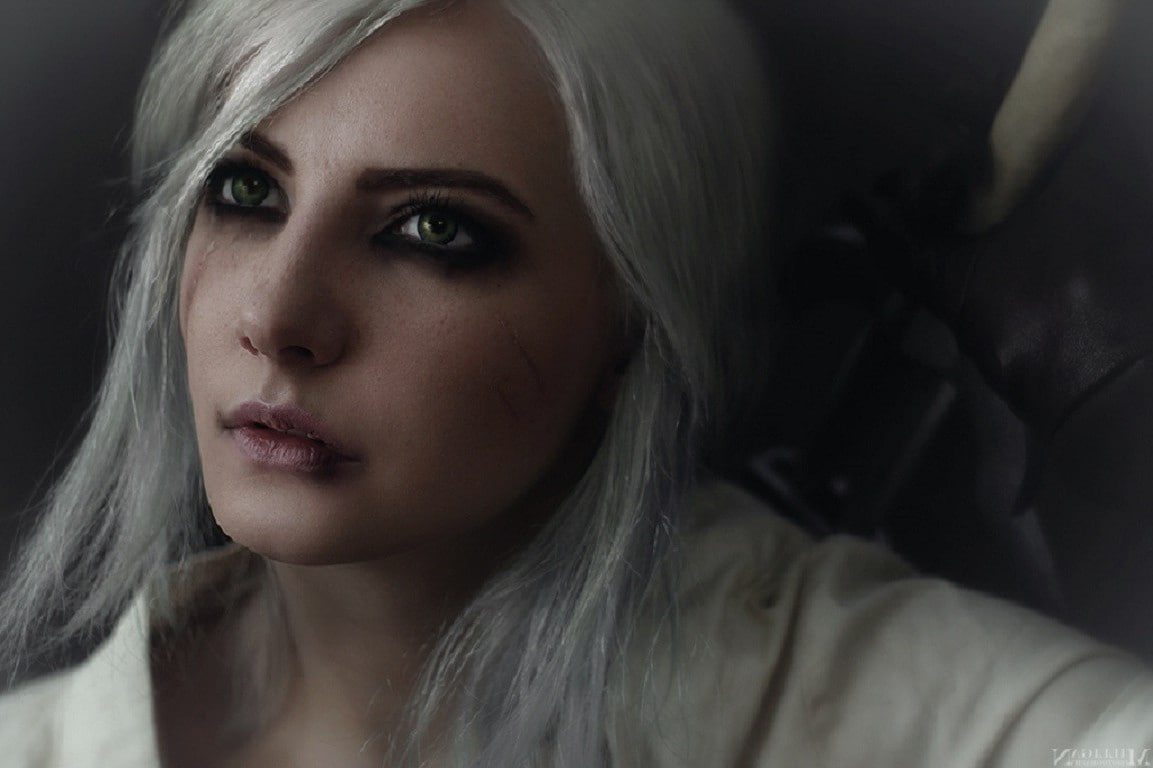 ciri the witcher cosplay 3 wild hunt portrait