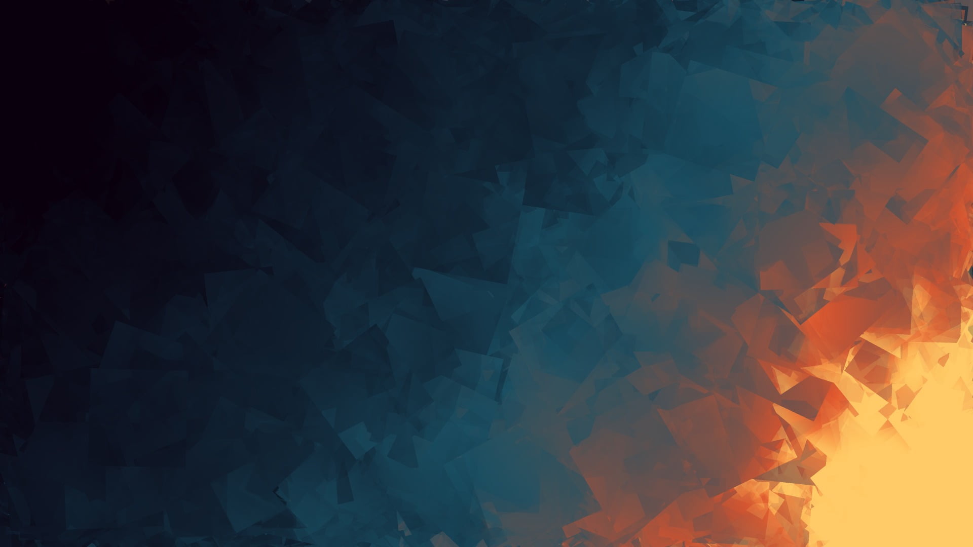 digital art abstract CGI render pattern colorful warm colors 2k