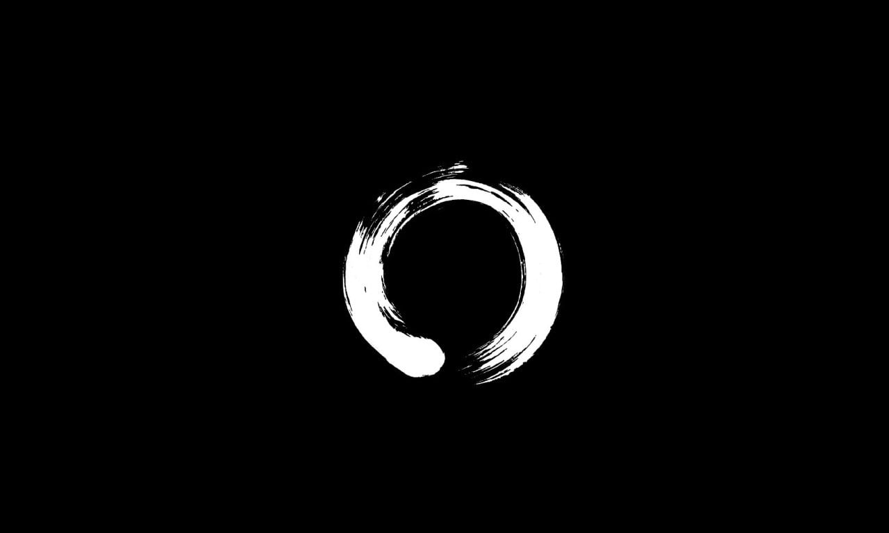 minimalism ens circle copy space illuminated geometric shape