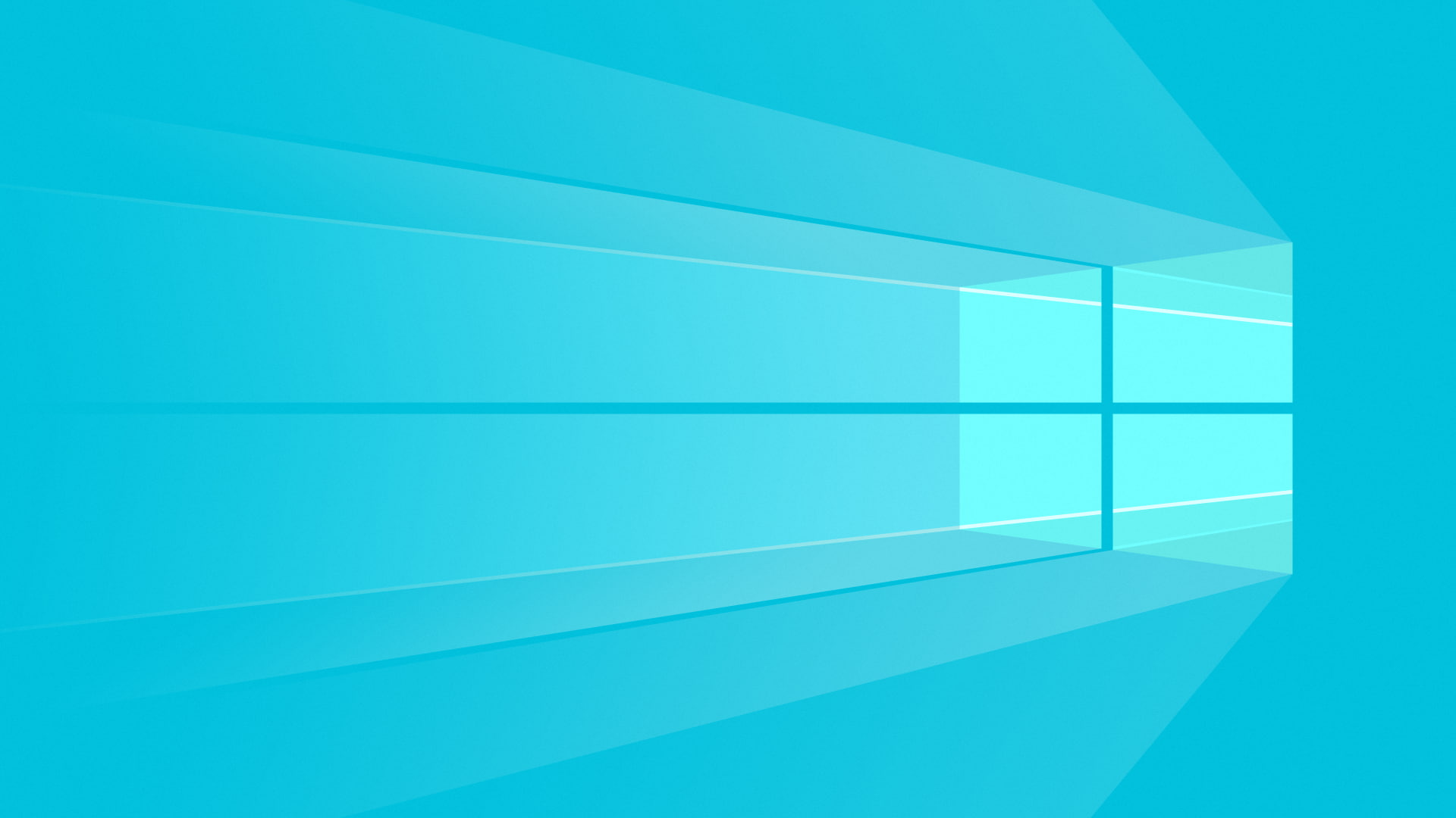 Windows 10 Microsoft cyan background backgrounds 2k