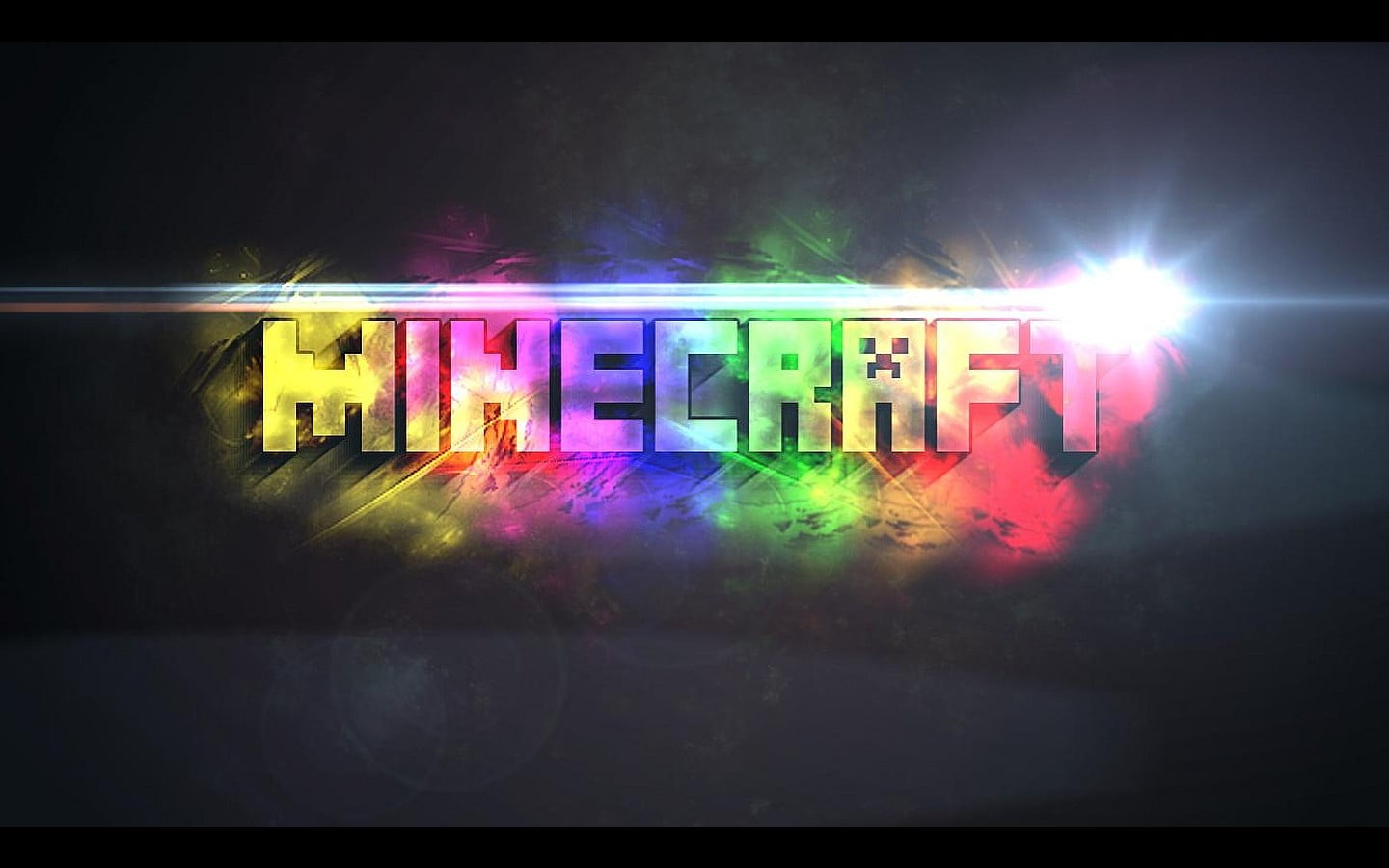 Minecraft logo night illuminated neon Light lighting Equipment