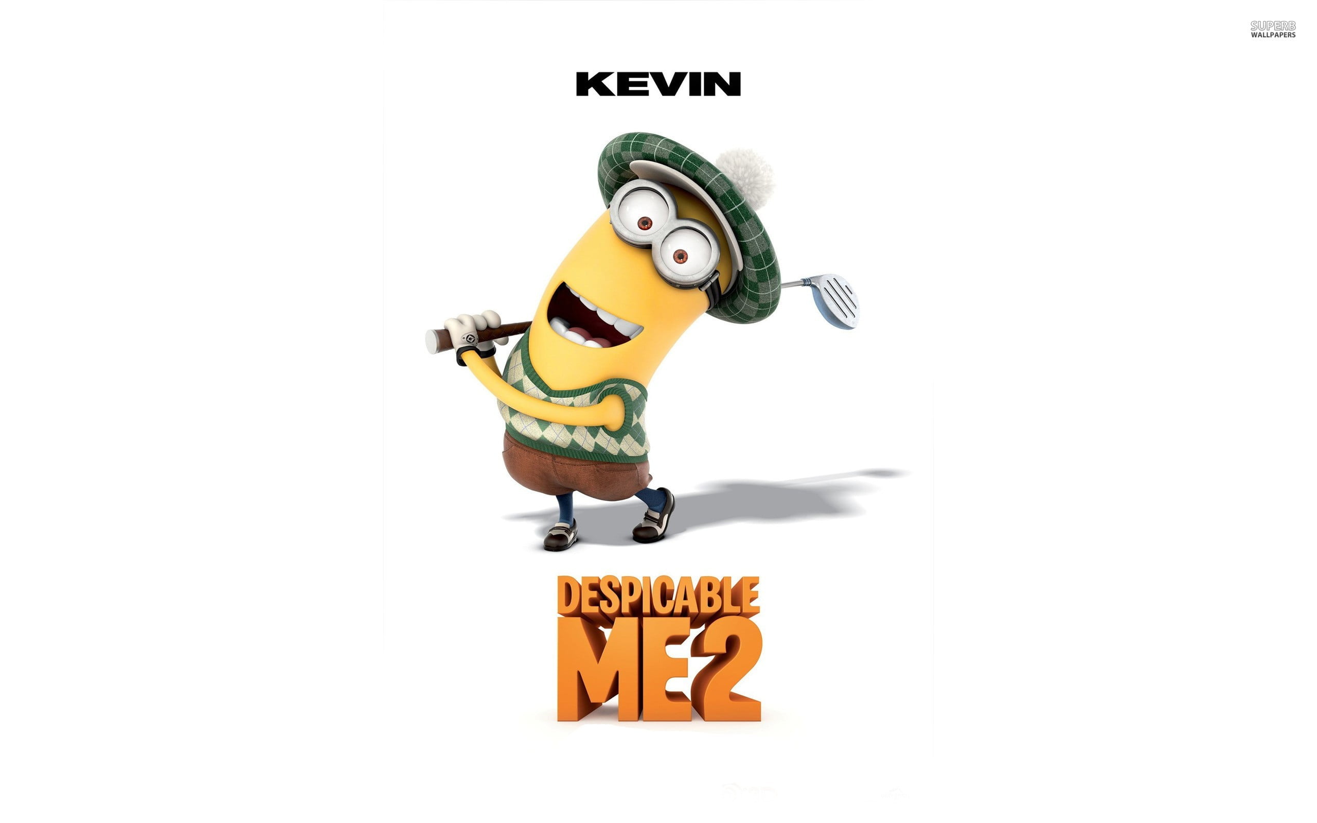 Minion Kevin illustration Despicable Me minions beach animated movies 2k