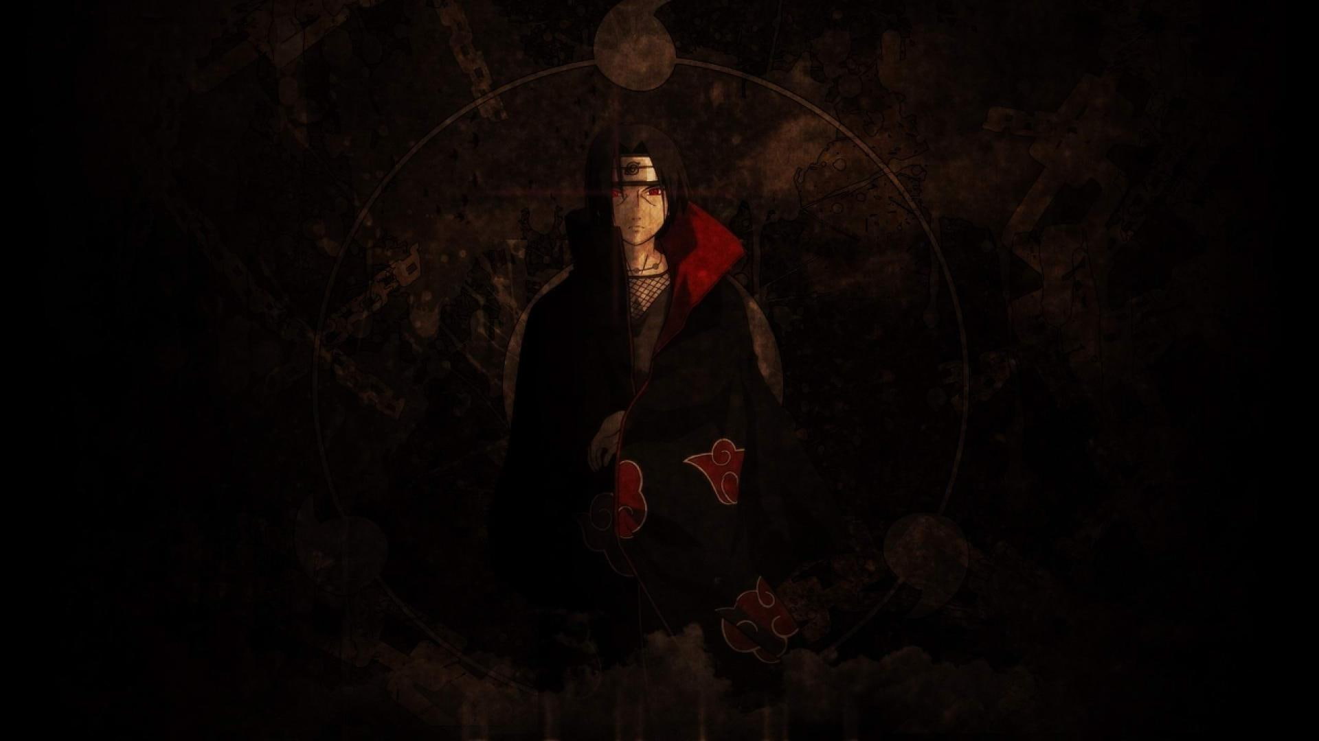 naruto shippuden itachi uchiha sharingan anime 2k