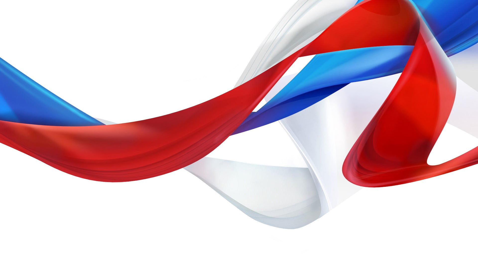 red blue and white wave abstract wallpaper flag russia symbols 2k