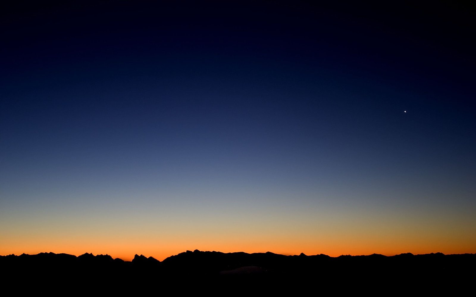 sunset beach sky dark sunlight 2k