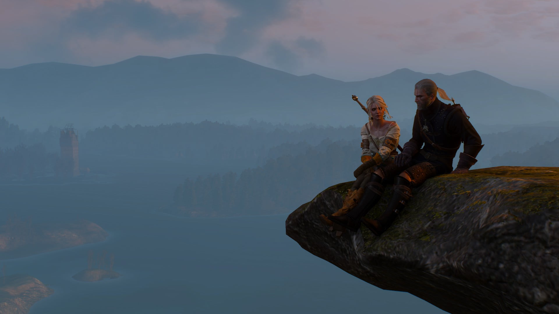 The Witcher 3 Wild Hunt Geralt of Rivia Ciri 2k