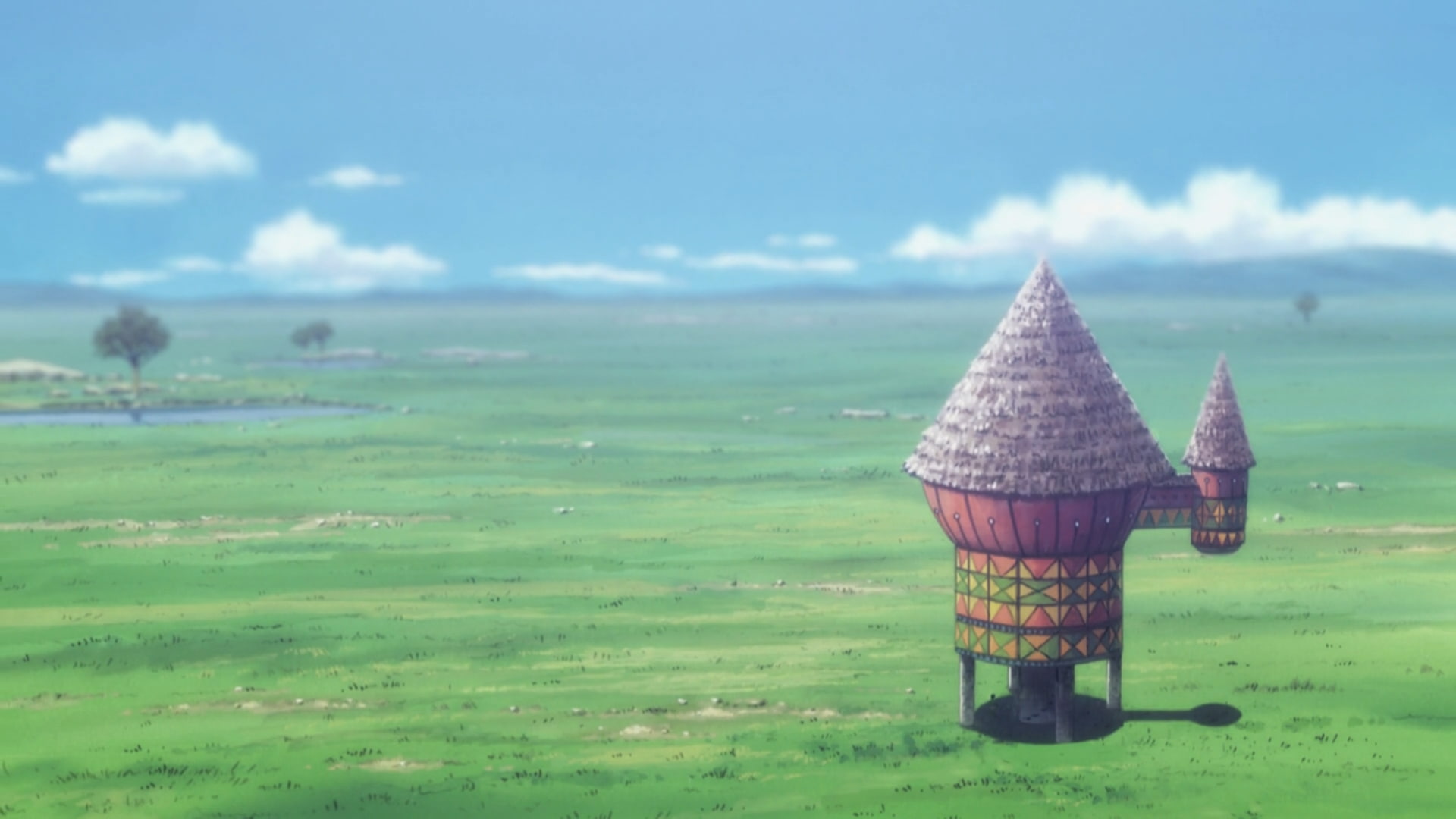 anime Hunter film stills grain landscape 2k
