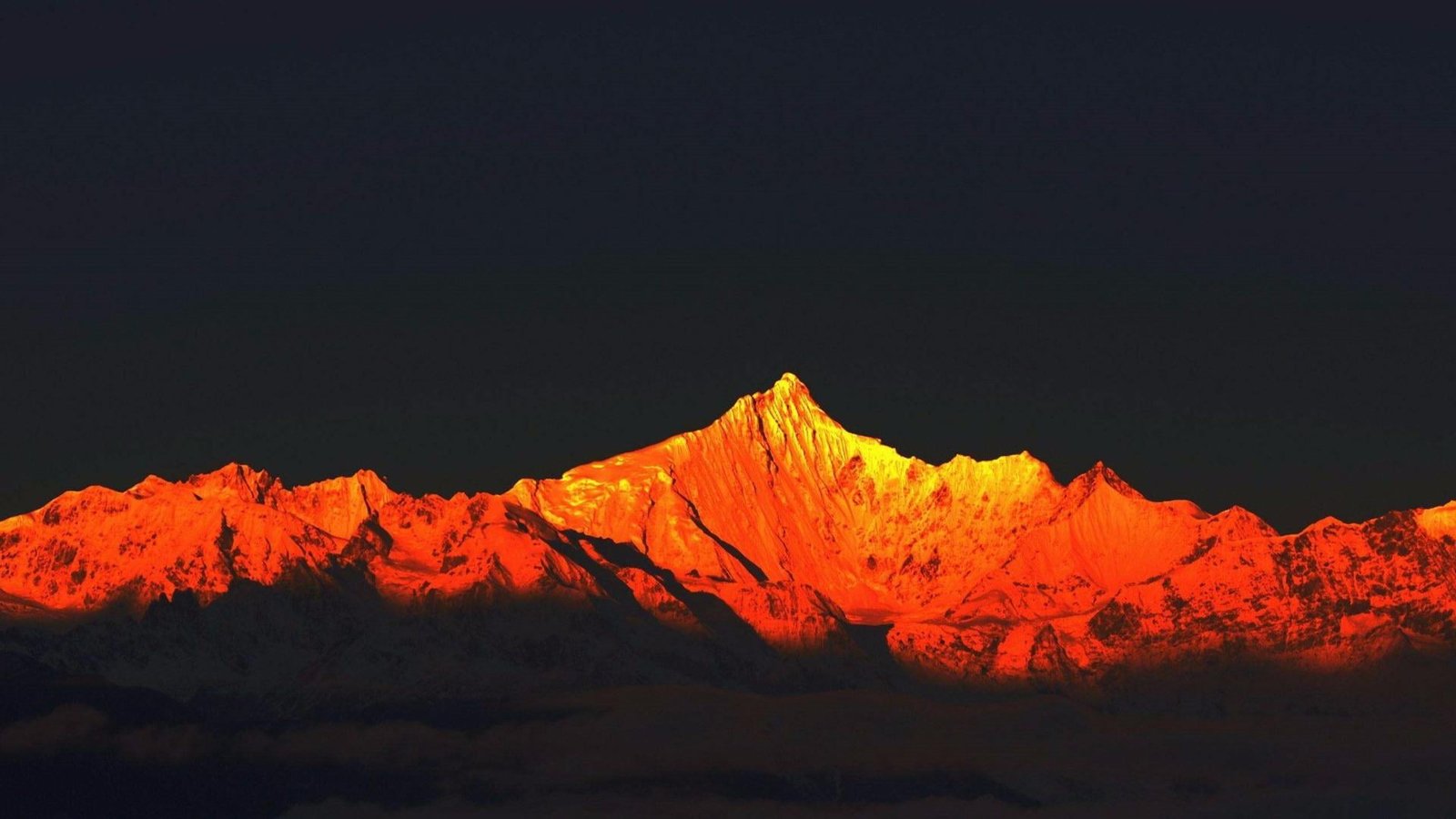 high mountain meili snow mountains china deqin moirig 2k