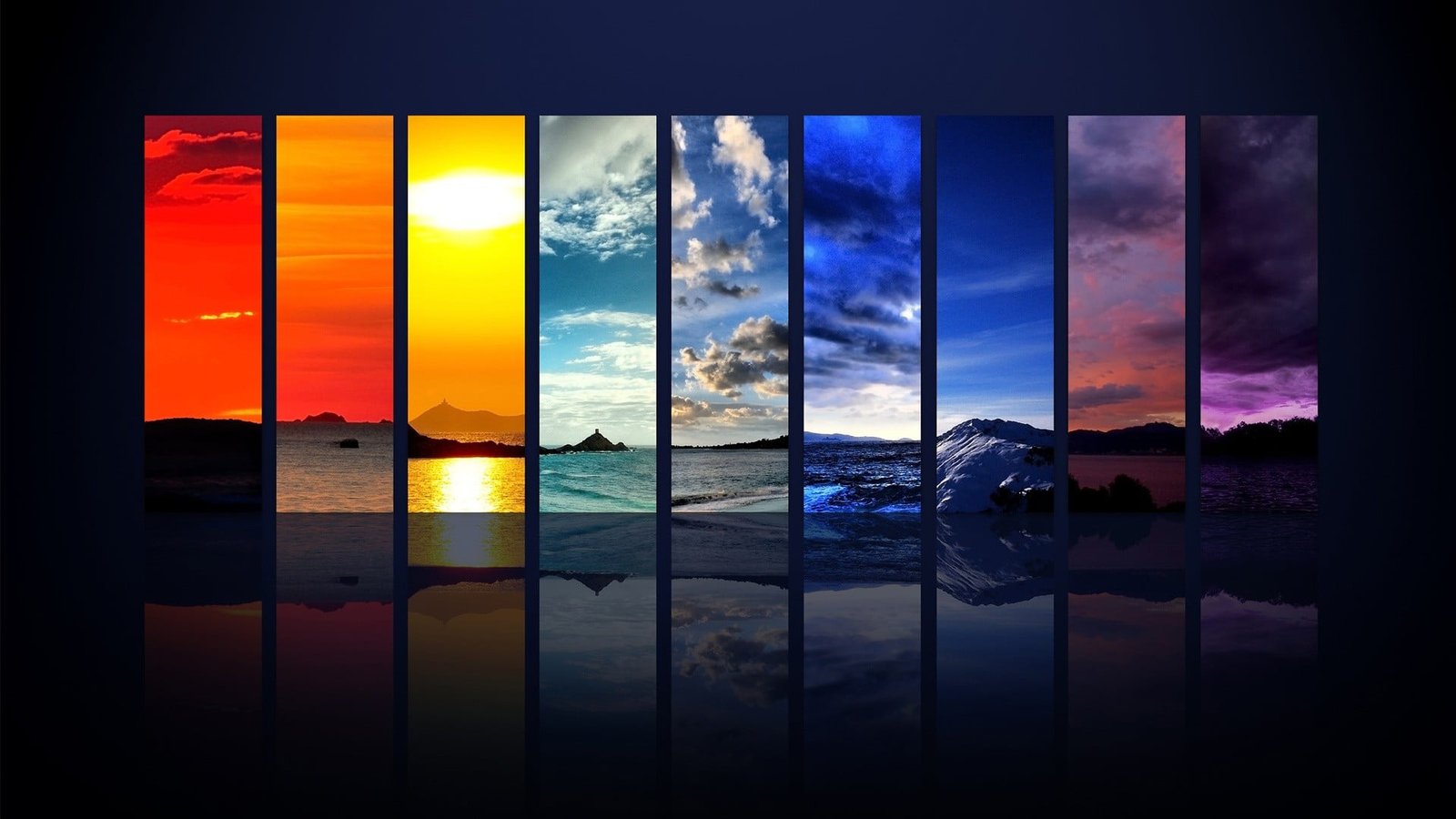 golden hour wallpaper planet colorful panels nature break of reality 2k