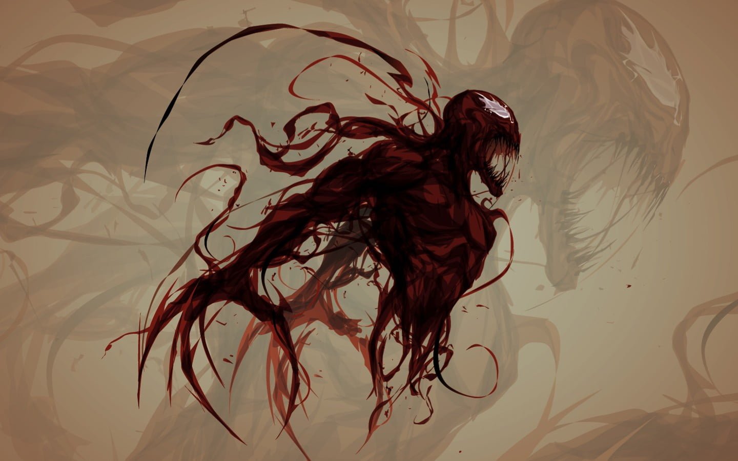 Marvel Venom digital wallpaper Spider Man Comics superhero