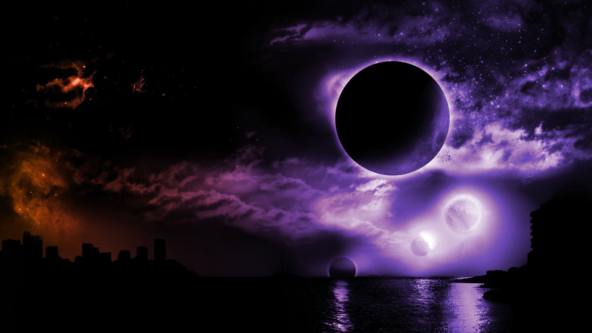 star light design space wallpaper night art stars color 2k