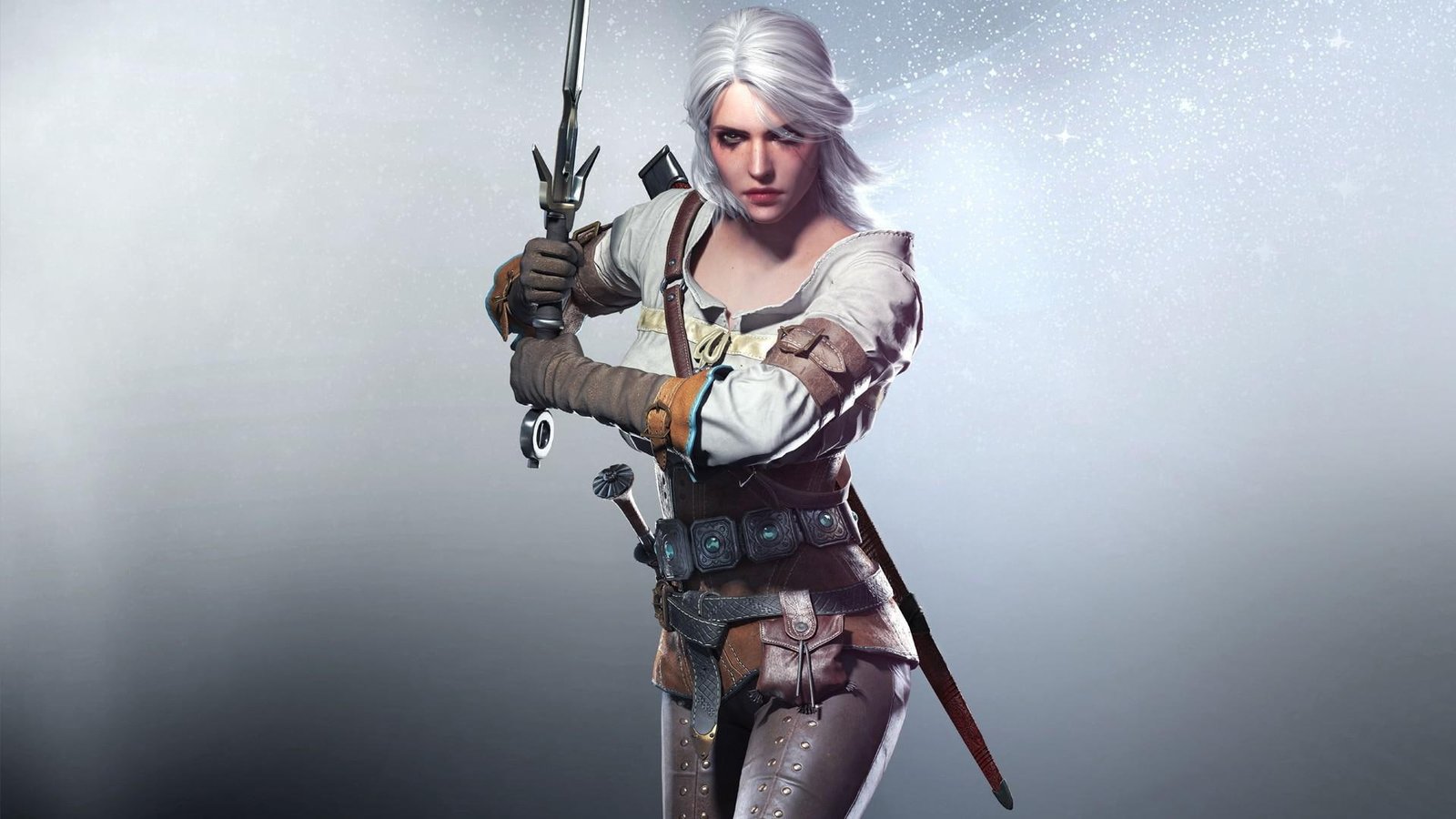 the witcher 3 wild hunt cd projekt red sword girl look cris scar zirael 2k