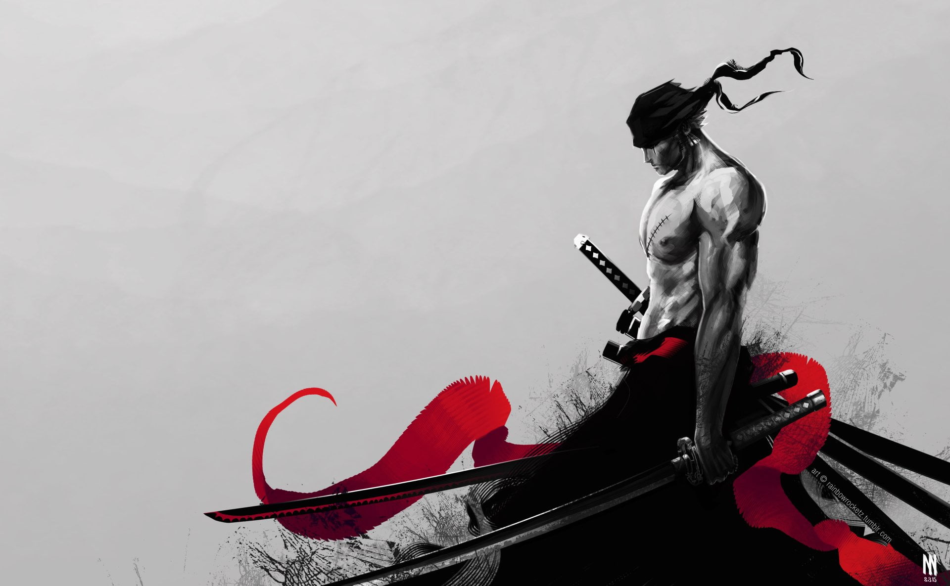 One Piece Roronoa Zoro wallpaper Anime representation 2k