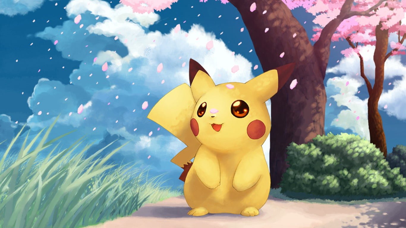 Pokemon Pikachu digital wallpaper Pok mon animal pig snow