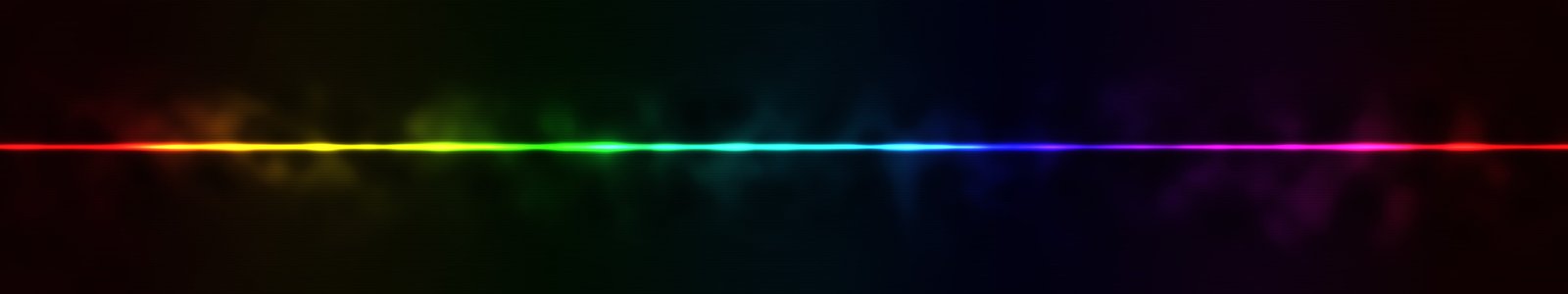 rainbow line illustration triple screen colorful lines digital art 2k 4k 5k