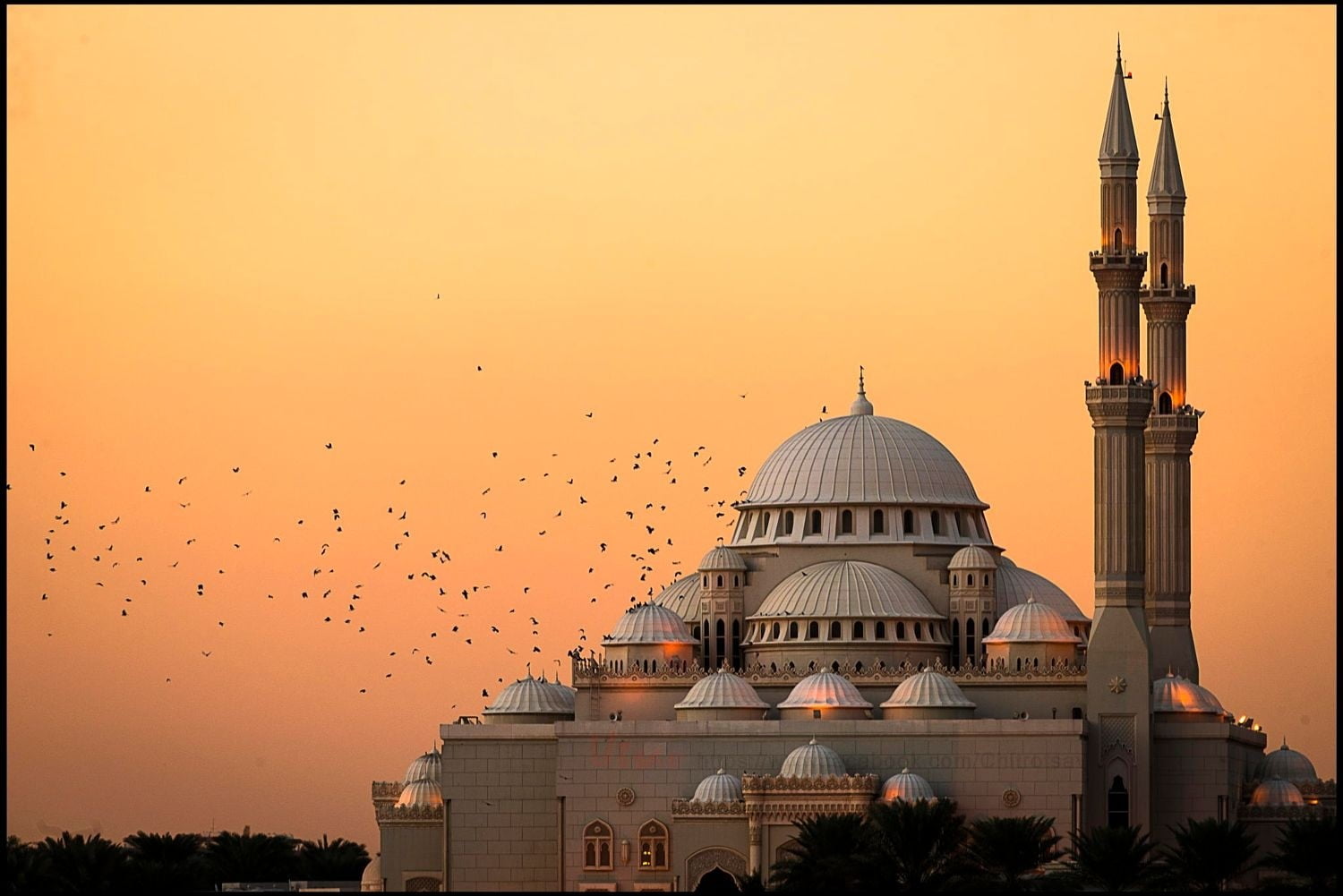 white and brown mosque photography nature landscape architecture 2k