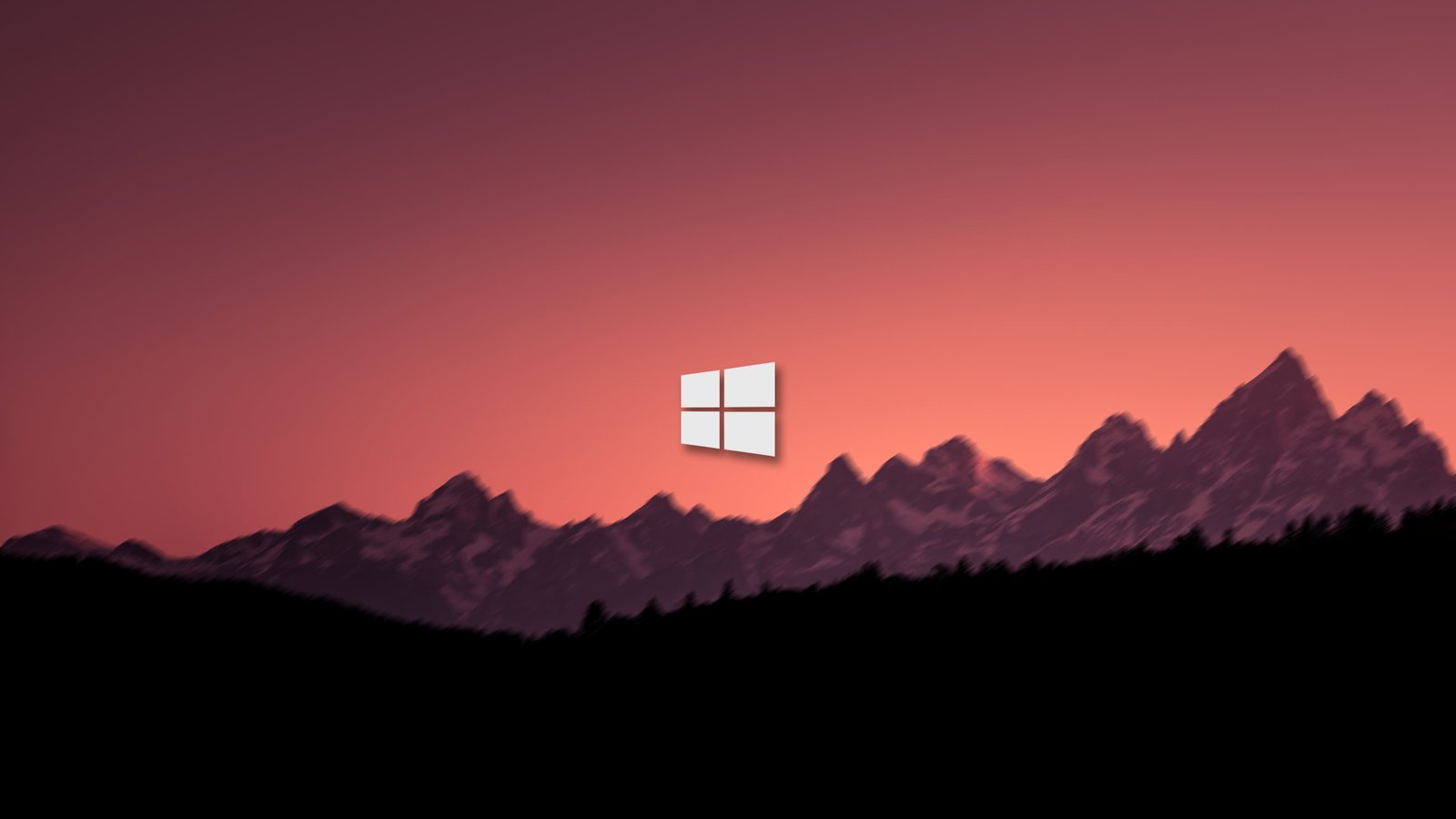 Windows 10 colorful landscape 2k 4k