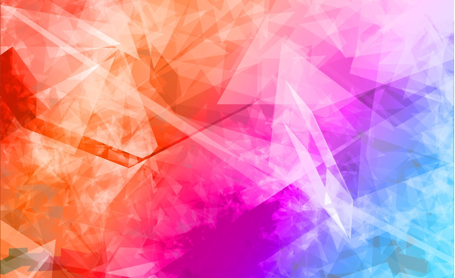 Abstract Polygonal Colorful Background HD Wallpaper multicolored graphic wallpaper 2k