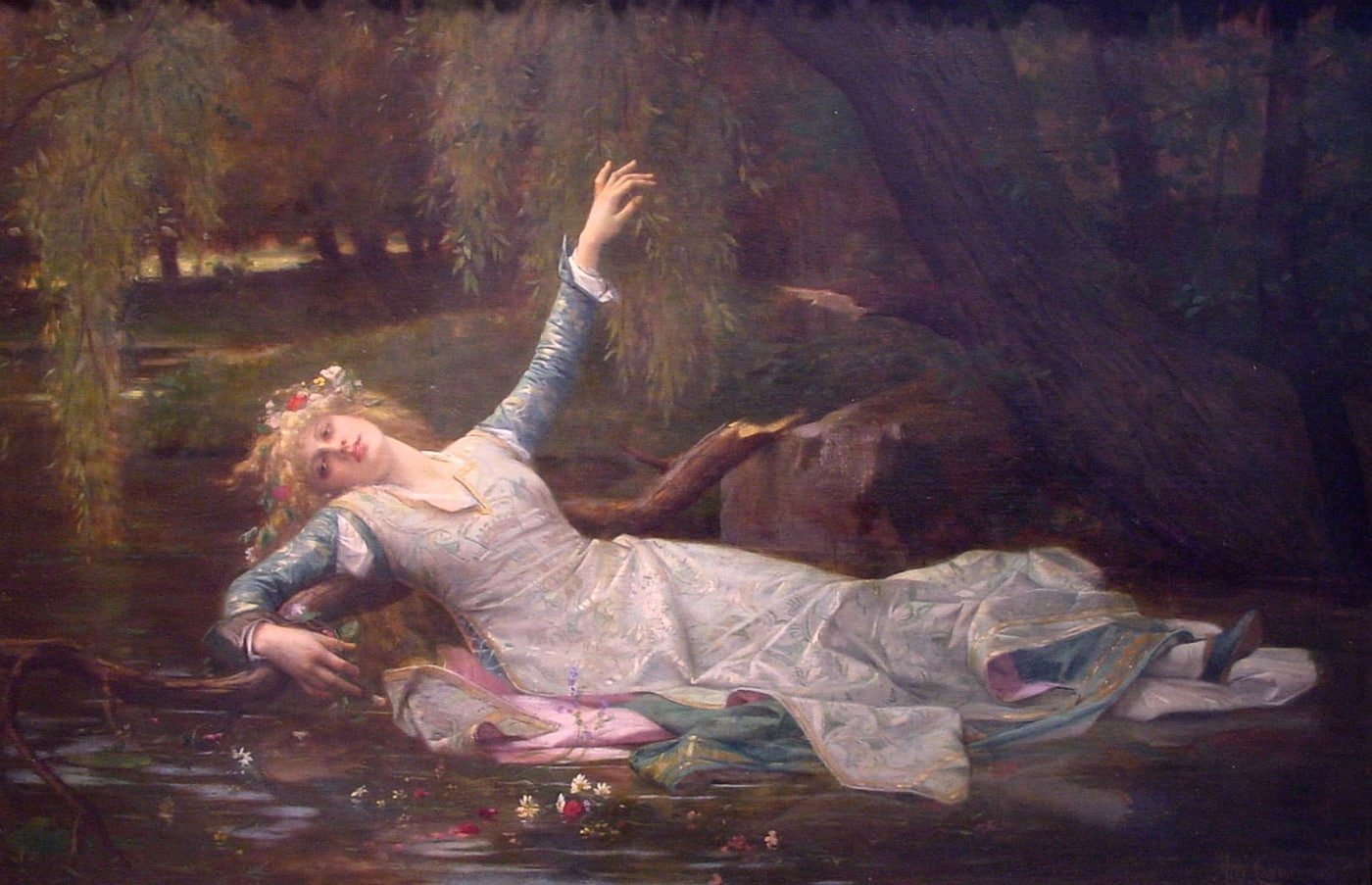 Alexandre Cabanel classic art oil painting one person real people