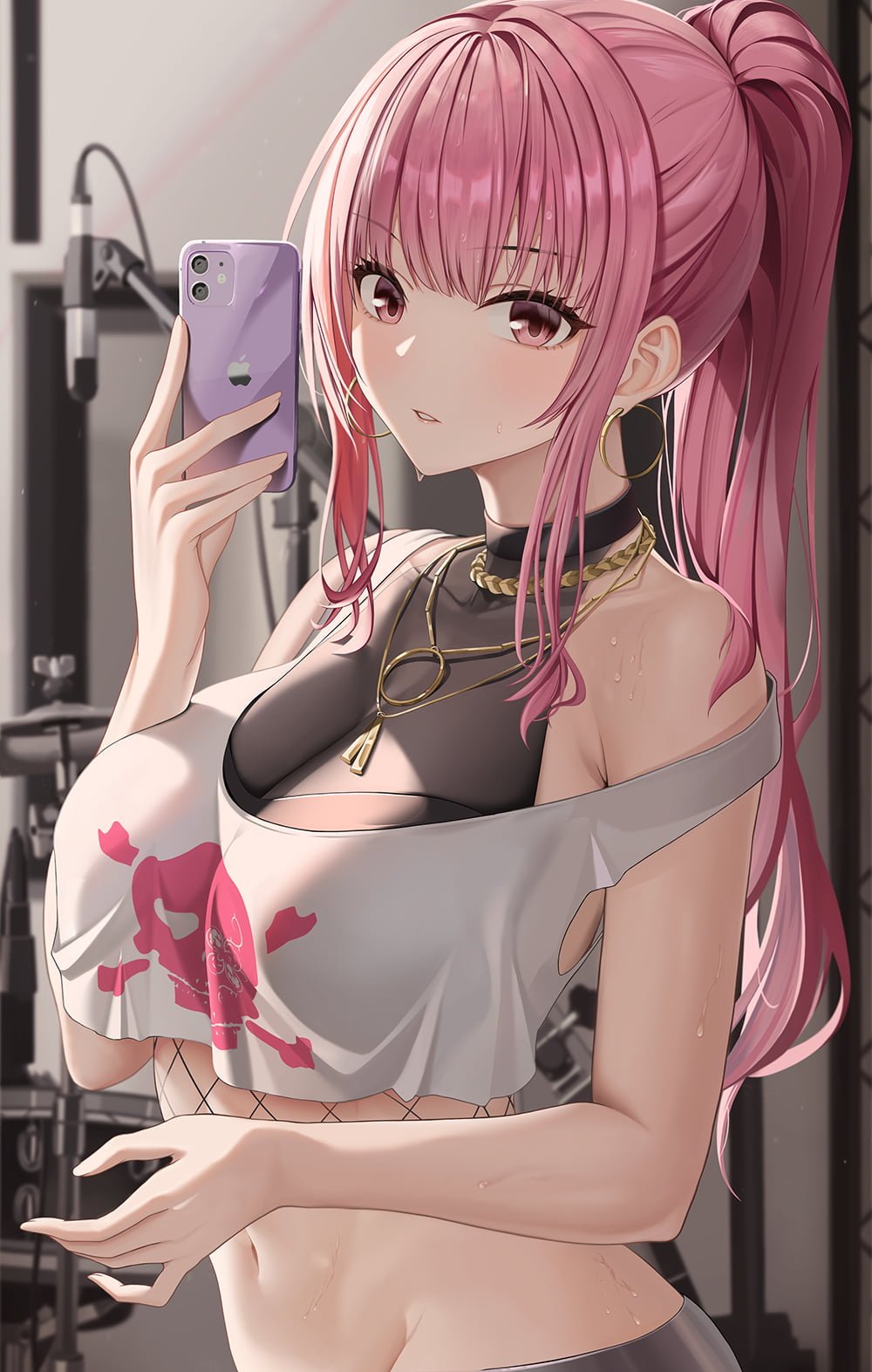 anime girls ecchi digital art Pixiv