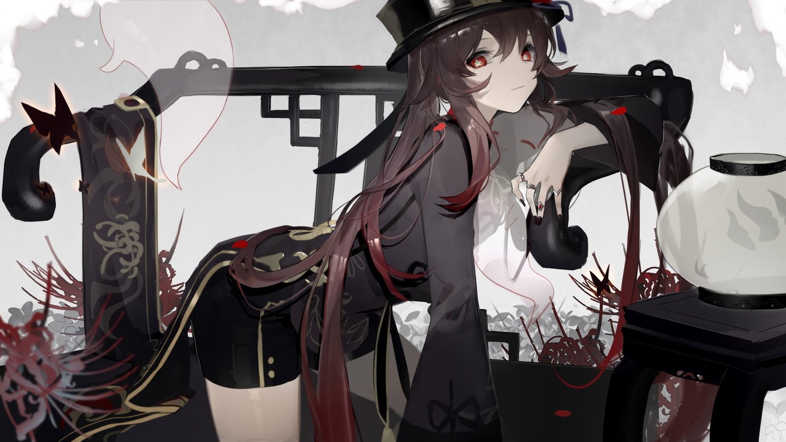 anime girls Genshin Impact Hu Tao 2k