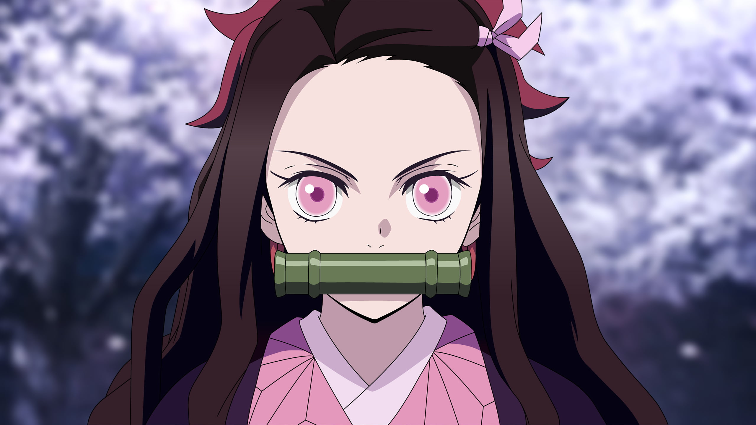 anime girls Kimetsu no Yaiba Kamado Nezuko 2k