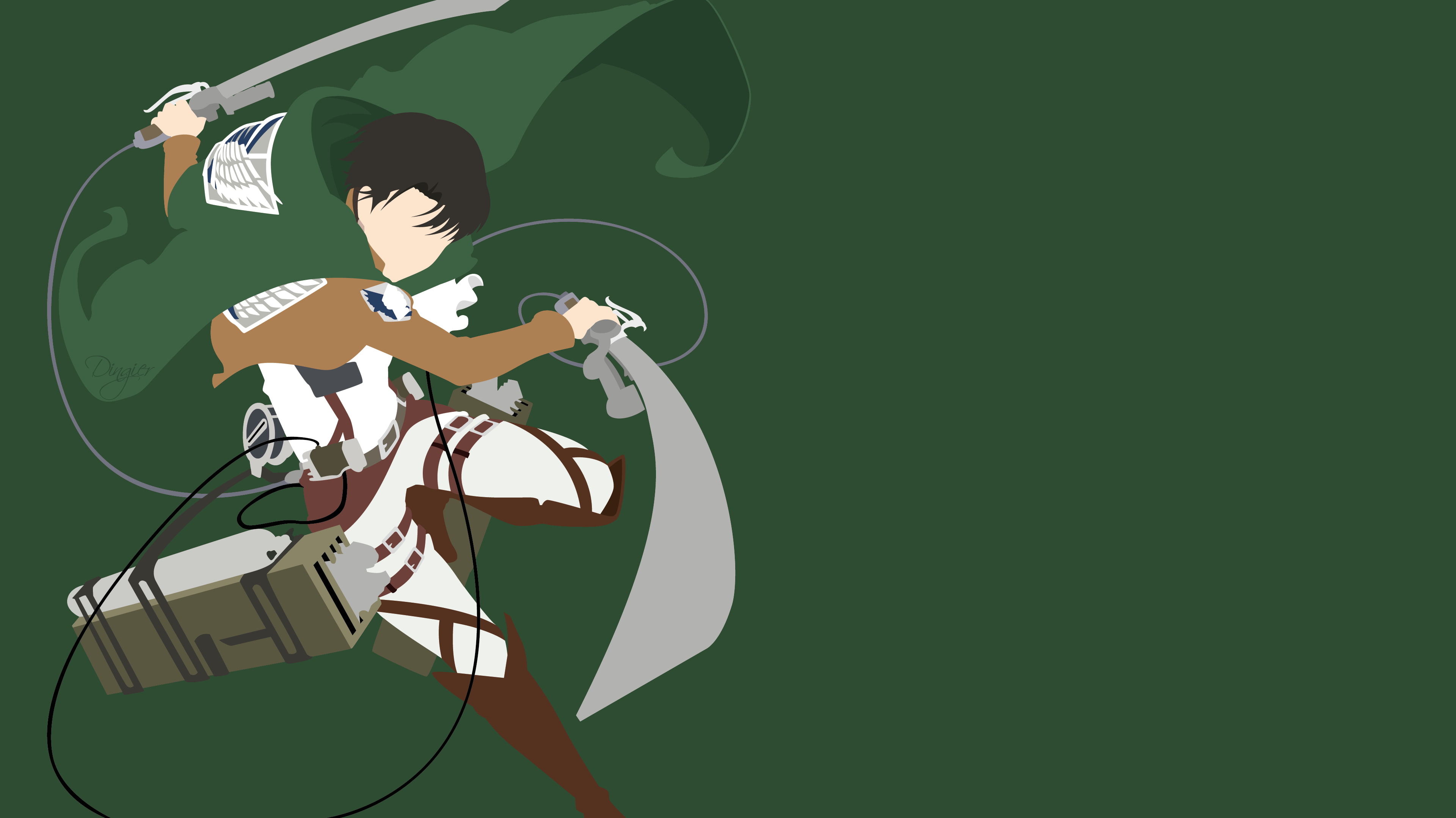 Anime Attack On Titan Levi Ackerman 2k 4k