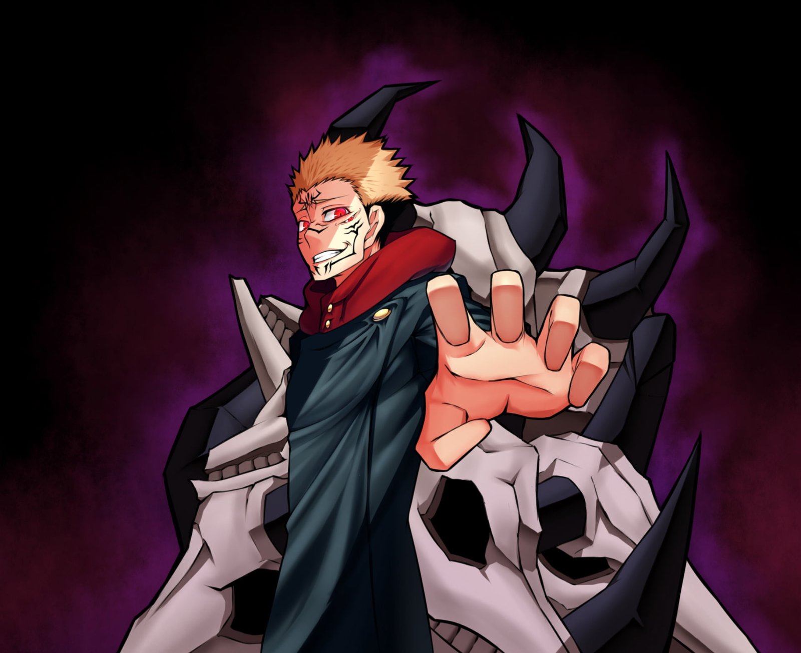 Anime Jujutsu Kaisen Sukuna 2k