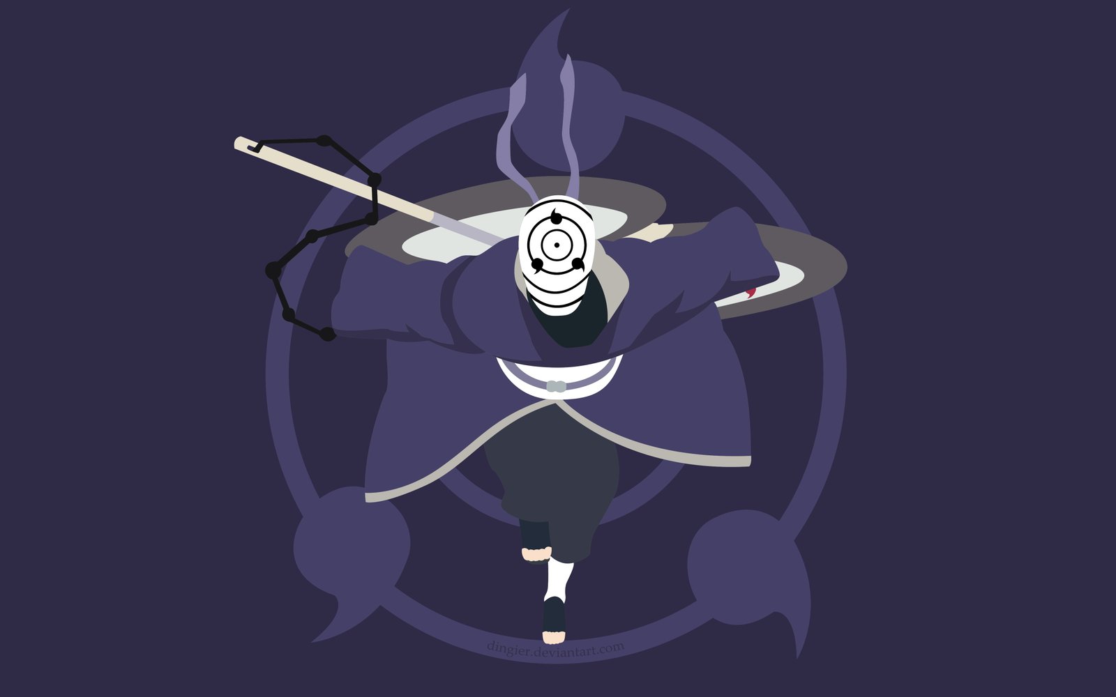 Anime Naruto Obito Uchiha 2k 4k 5k