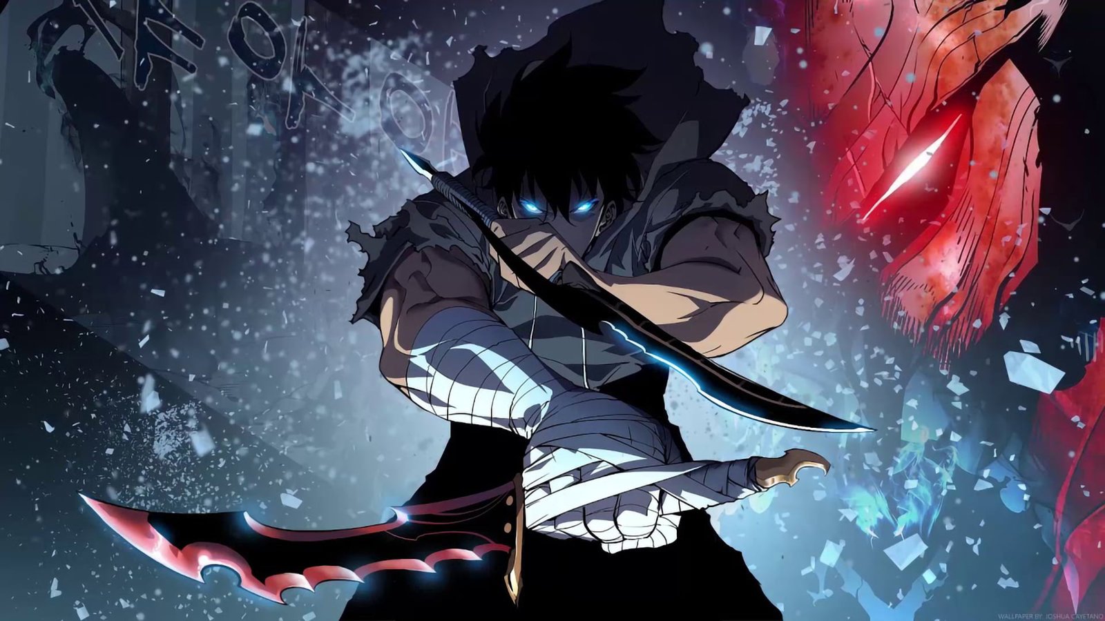 Anime Solo Leveling Sung Jin Woo 2k