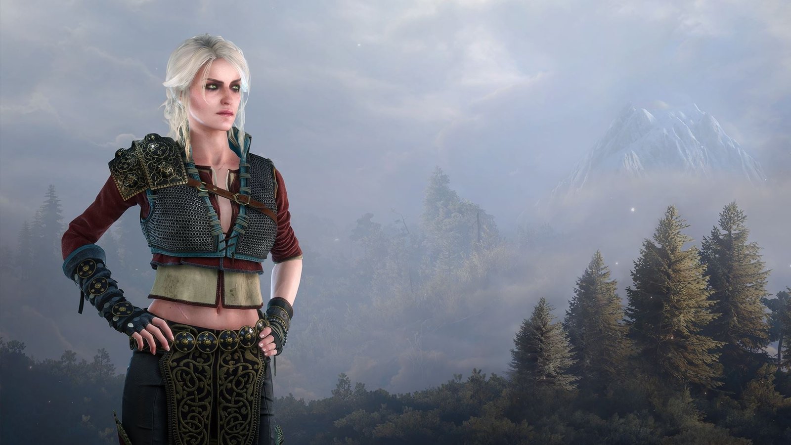Ciri Witcher game character The 3 Wild Hunt Cirilla Fiona Elen Riannon 2k