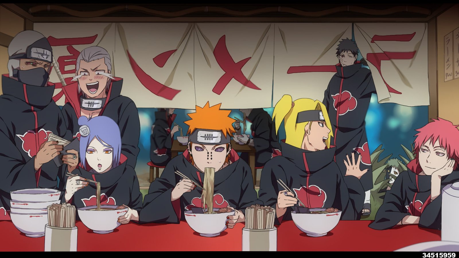 Akatsuki wallpaper Anime Naruto Deidara 2k