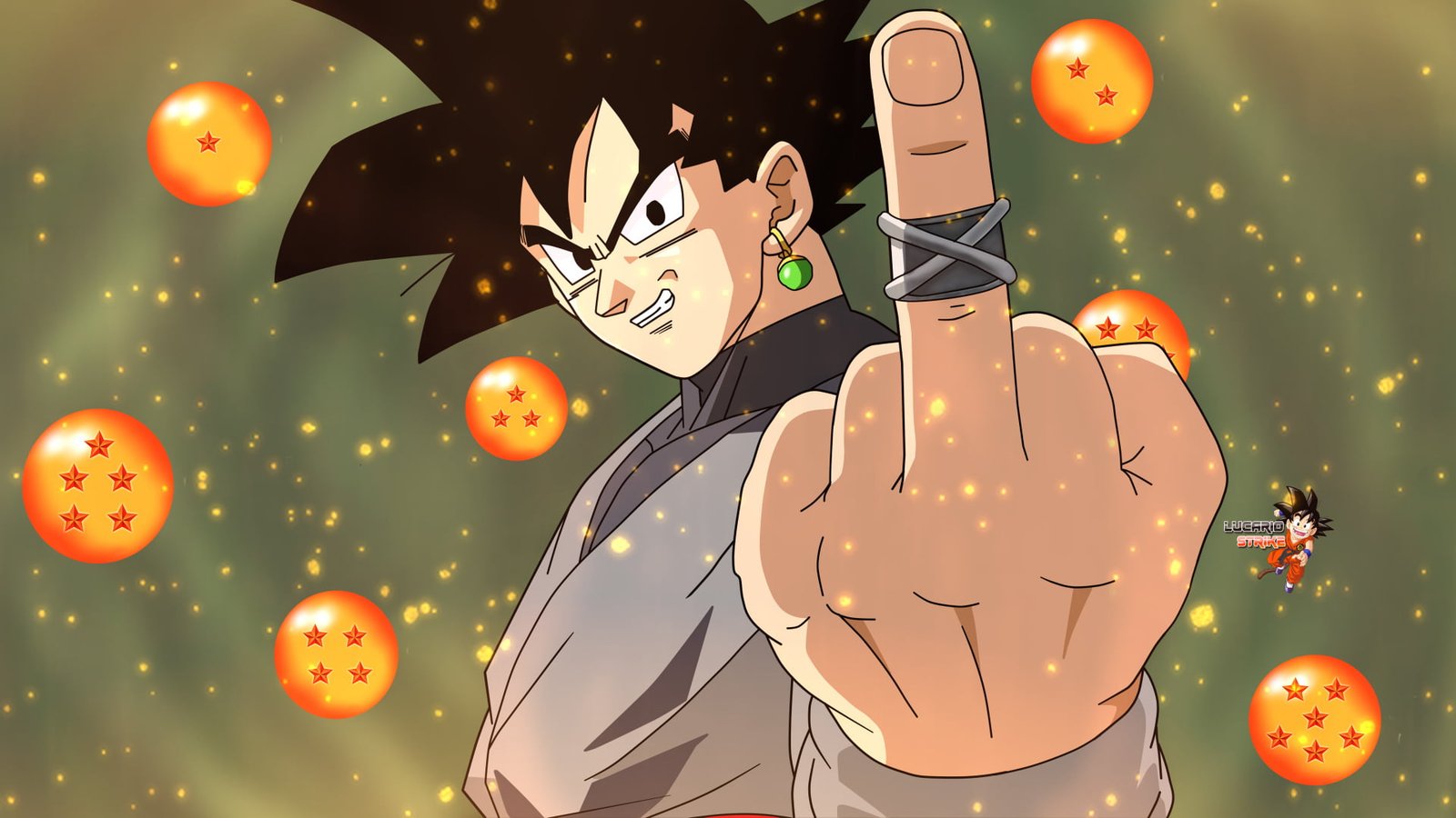 Dragon Ball Z Son Goku Super Black night 2k