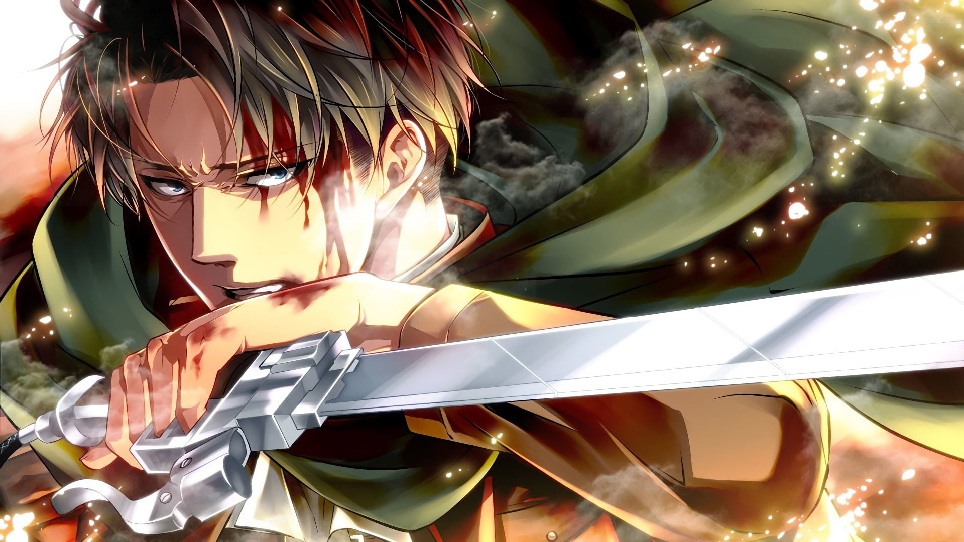 Anime Attack On Titan Levi Ackerman 2k