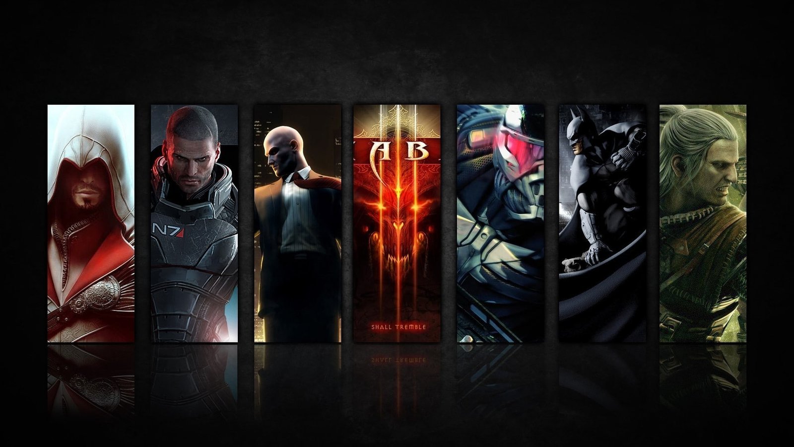 Diablo III Mass Effect 3 video games Crysis The Witcher Ezio Auditore da Firenze Hitman Batman Arkham City Assassins Creed 2k