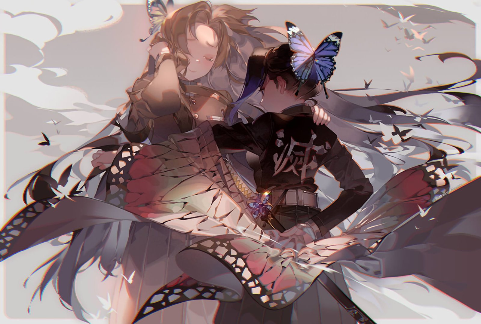 Anime Demon Slayer Kimetsu no Yaiba Kanae Kochou Shinobu 2k