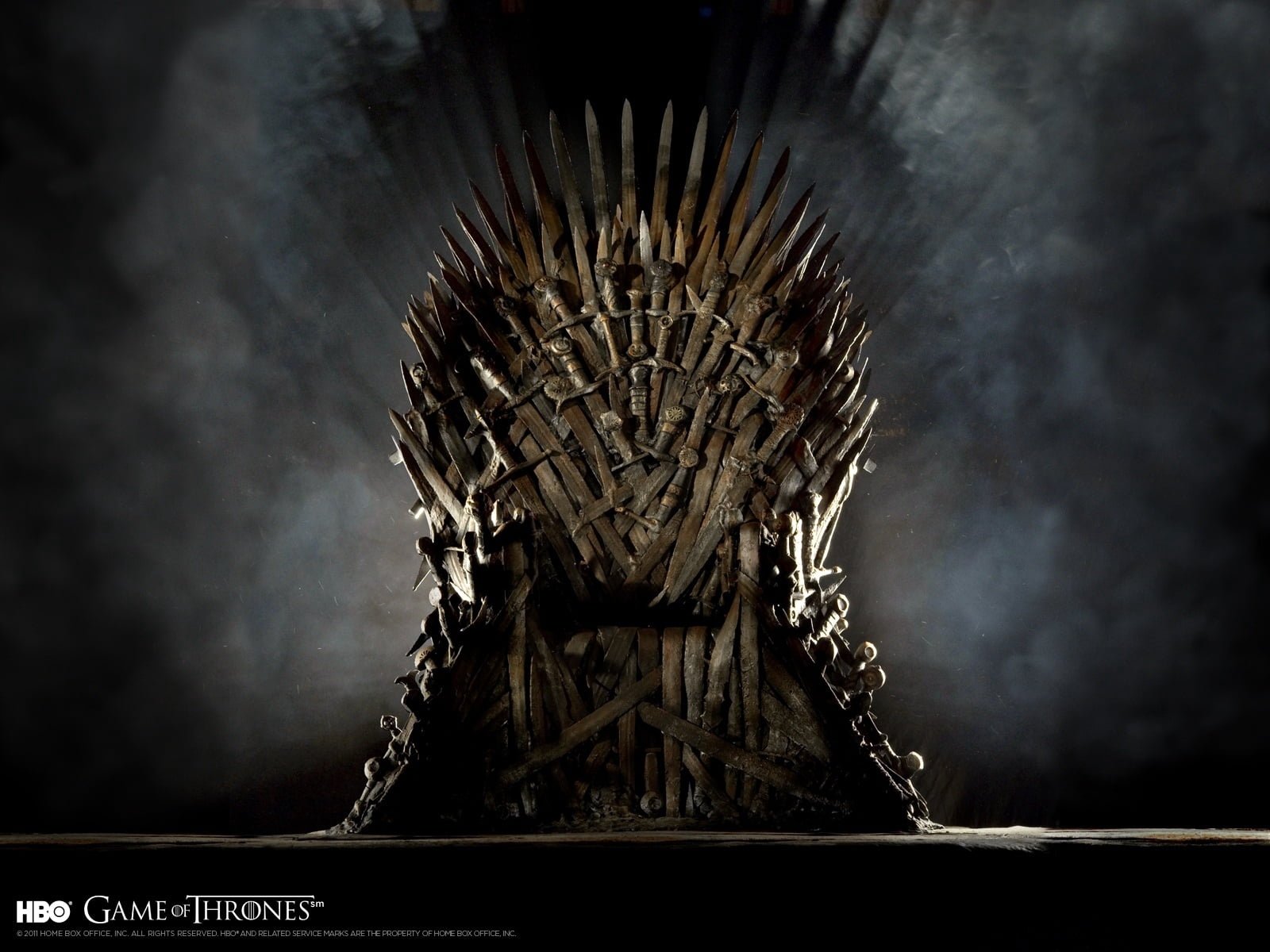 Game of Thrones throne series power sword old wood Material 2k
