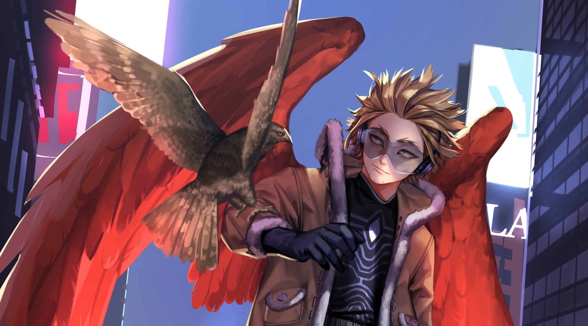 Anime My Hero Academia Hawks Boku No 2k
