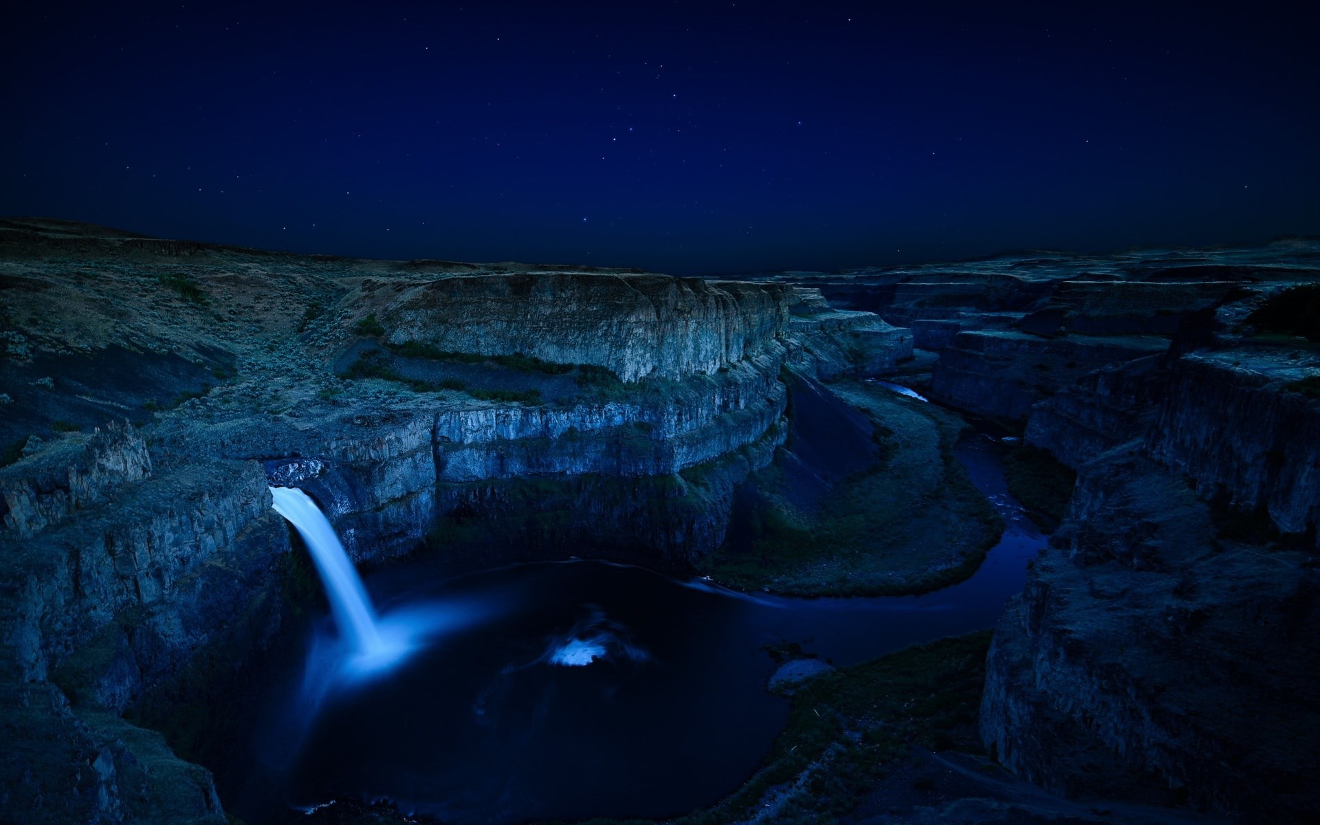 background nature image night scenics 2k