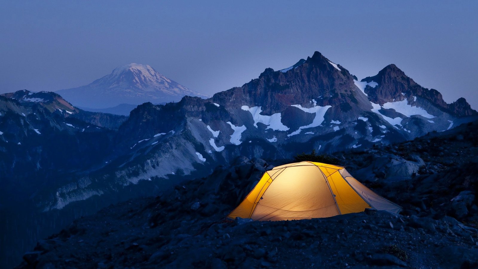 Tent Mountains Landscape Camp HD nature 2k