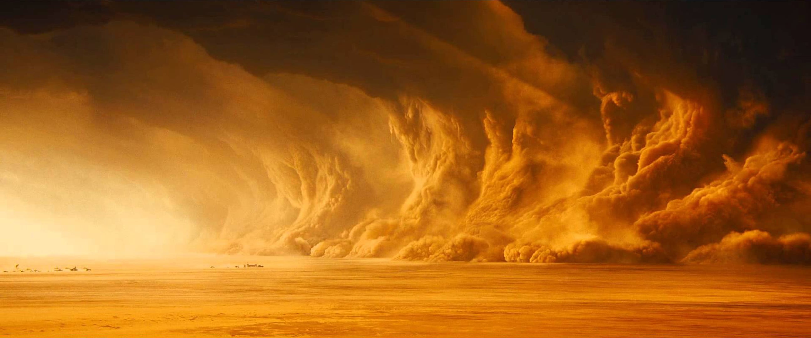 sandstorm digital wallpaper sandstorms Mad Max Fury Road water 2k