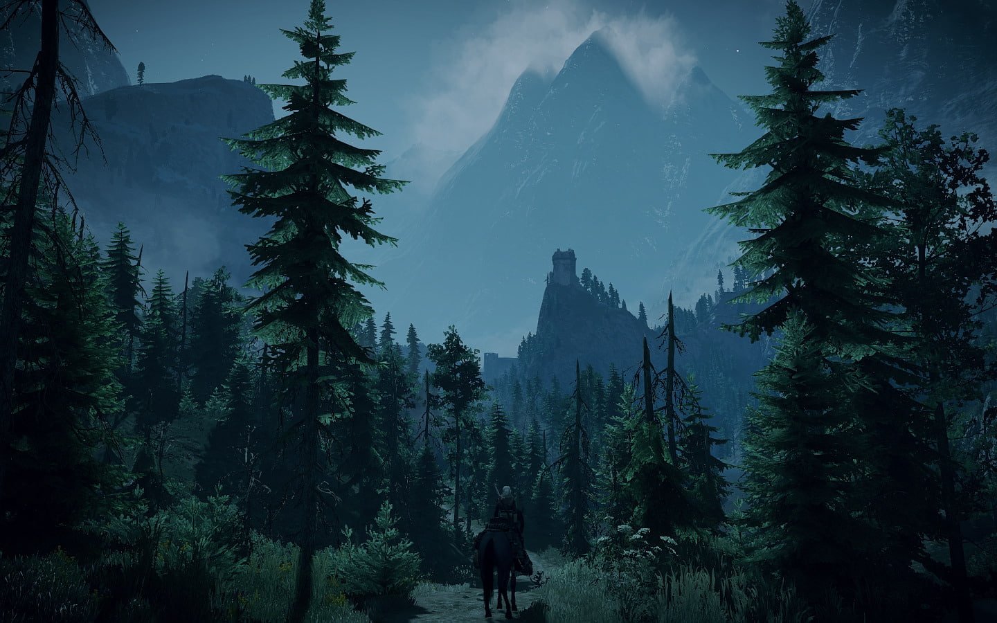 the witcher 3 wild hunt ciri geralt of rivia tree plant beauty in nature