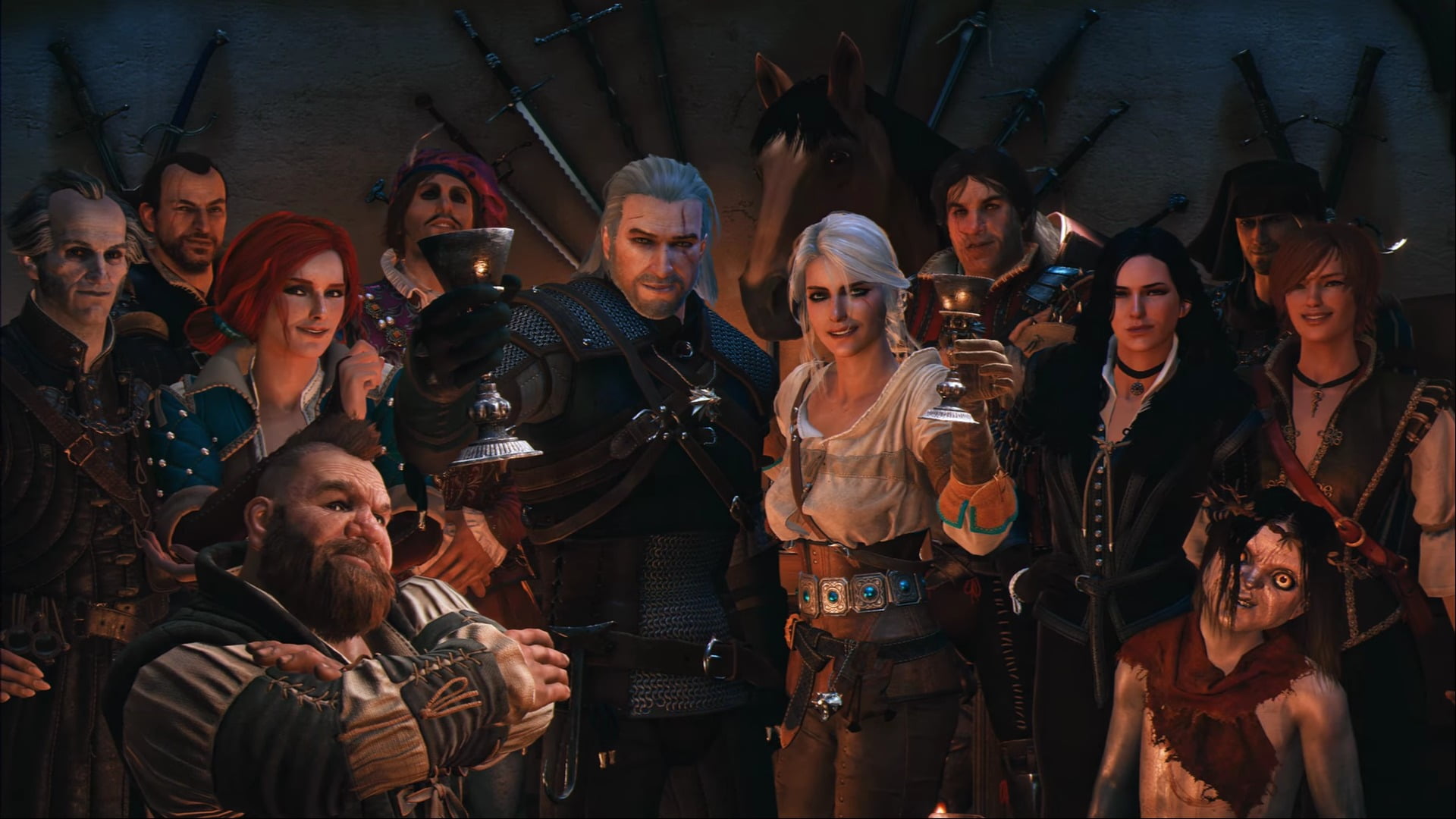 The Witcher 3 Wild Hunt Geralt of Rivia Cirilla 2k